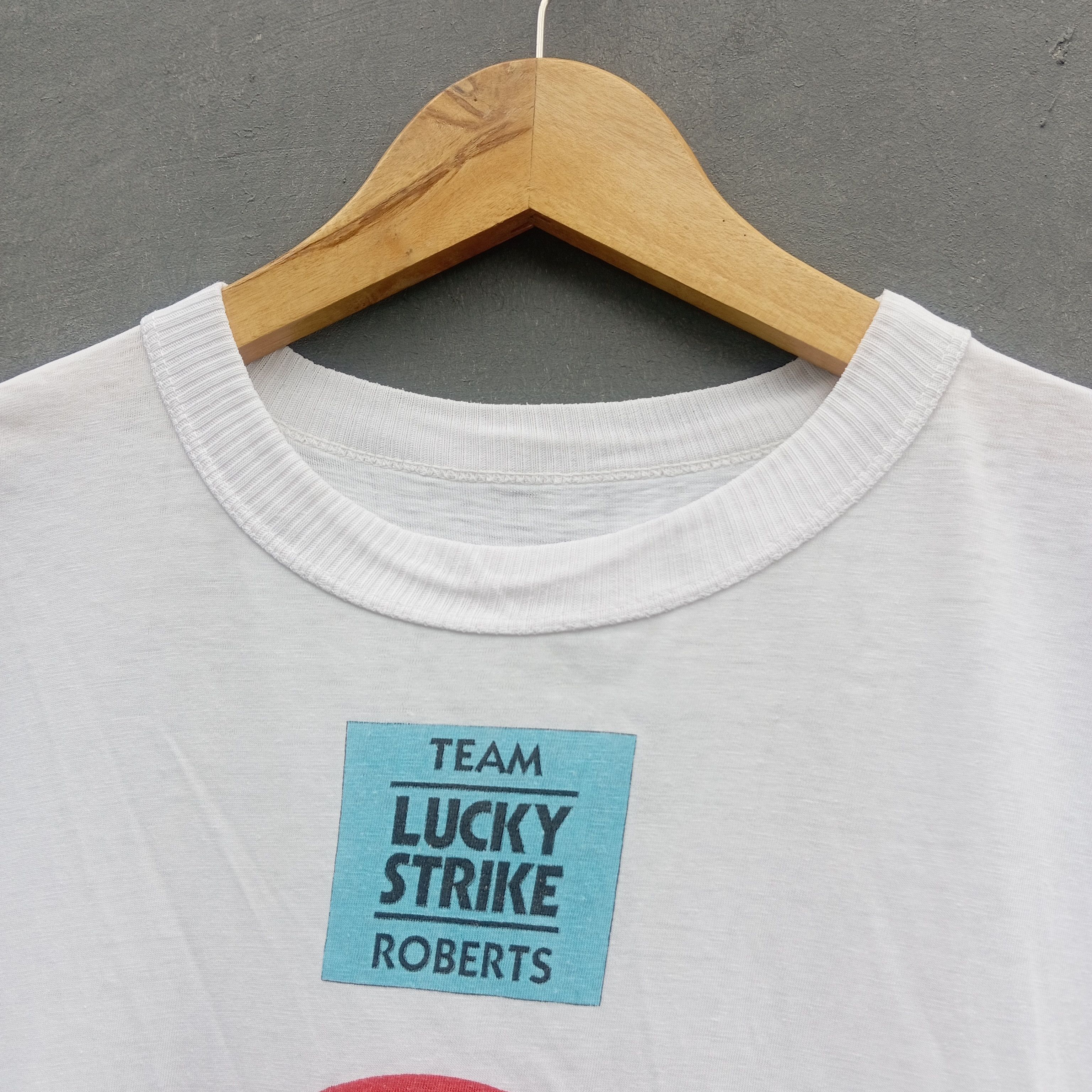 Gear for Sports vintage RARE lucky strike team roberts t shirt Size US M / EU 48-50 / 2 - 3 Thumbnail