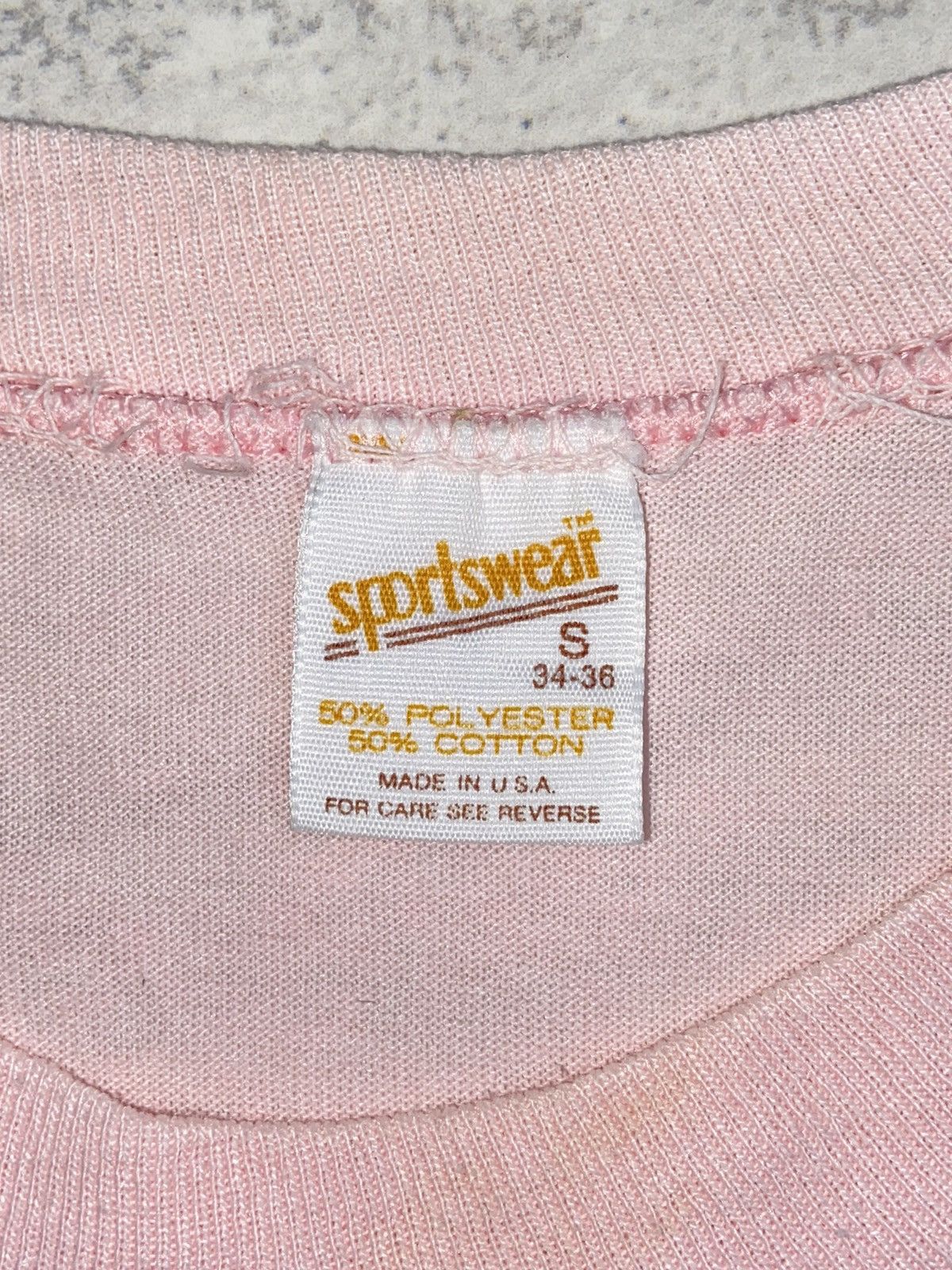 Vintage SPORTSWEAR Pink Hawaii T-Shirt Size US XS / EU 42 / 0 - 11 Thumbnail