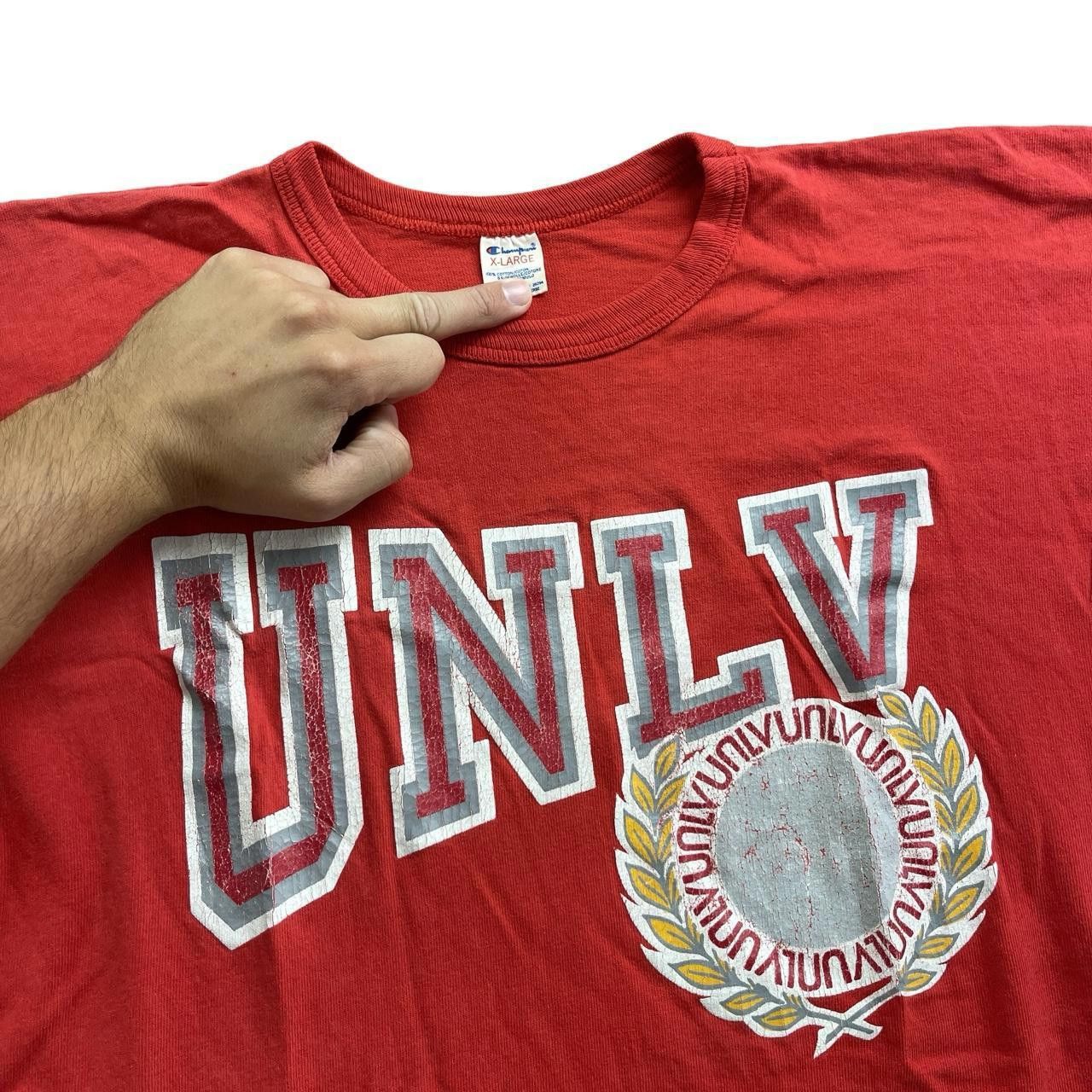 Designer 80s UNLV University of Nevada red ringer tee Size US XL / EU 56 / 4 - 3 Thumbnail