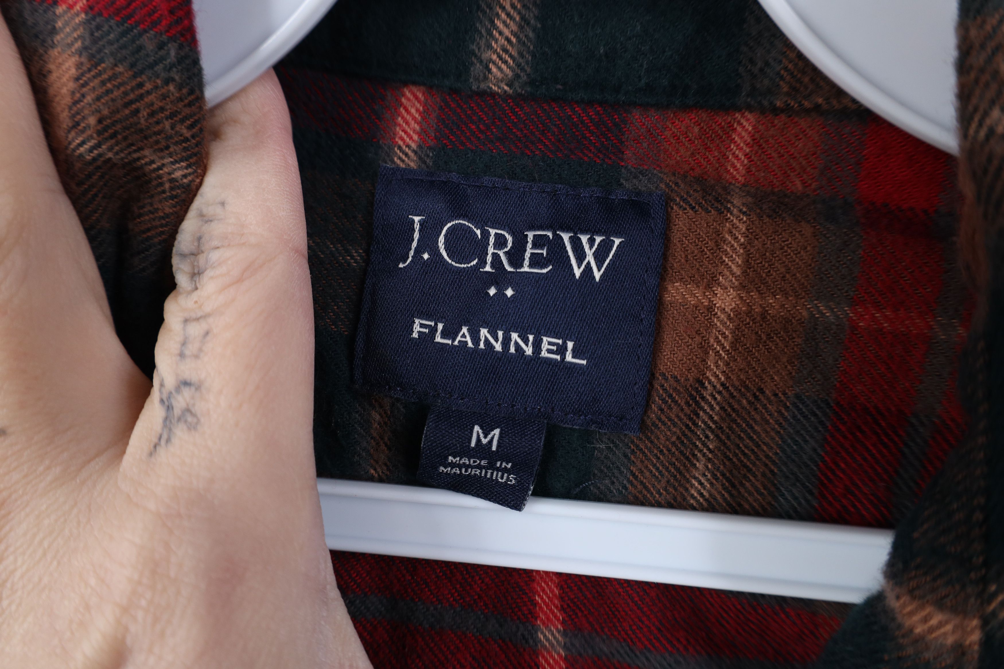 J.Crew Vintage Y2K J Crew Flannel Collared Button Shirt Plaid Size US M / EU 48-50 / 2 - 6 Thumbnail