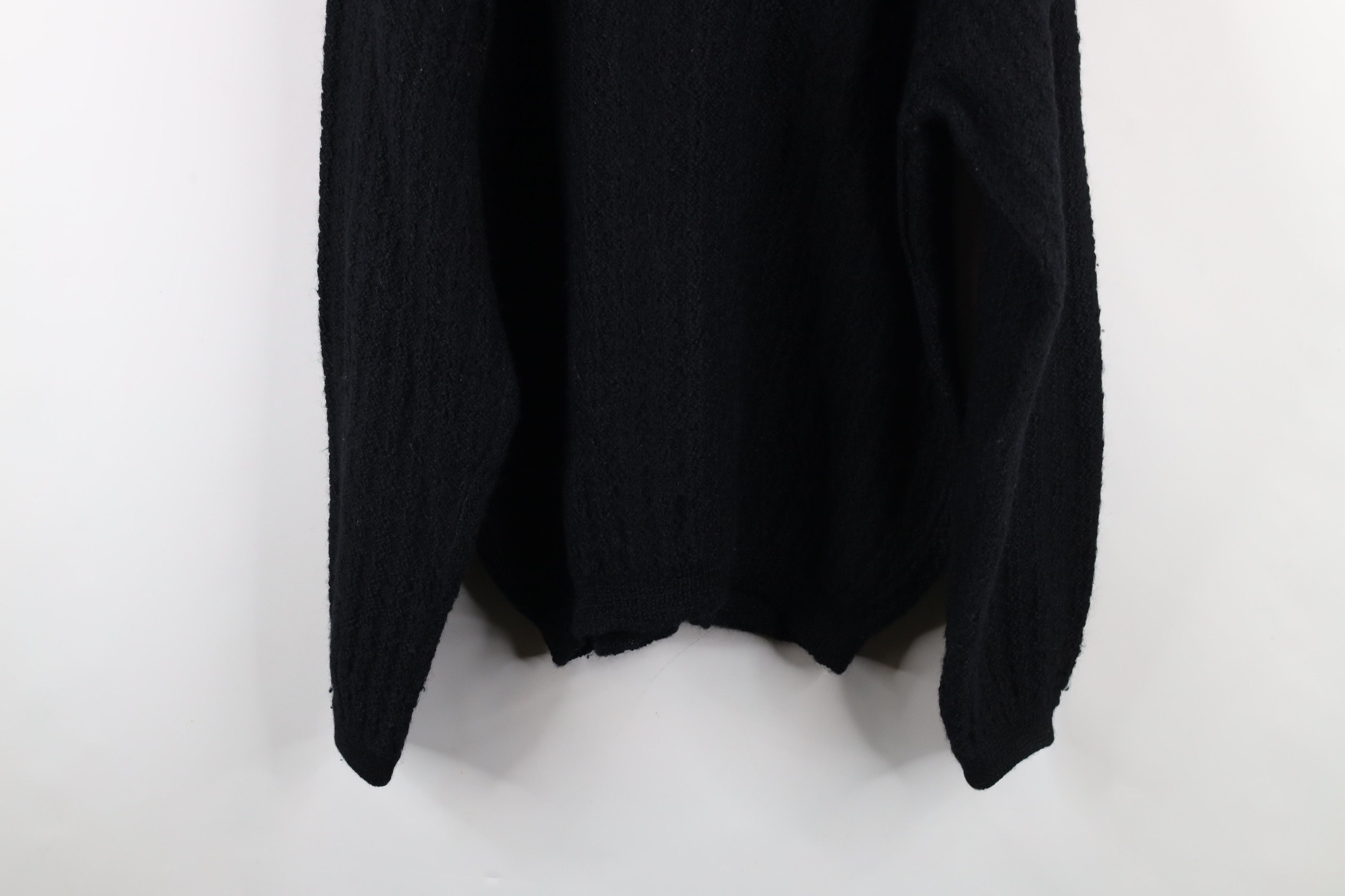 Vintage Vintage 50s 60s Rockabilly Knit Cardigan Sweater USA Black Size US L / EU 52-54 / 3 - 9 Thumbnail