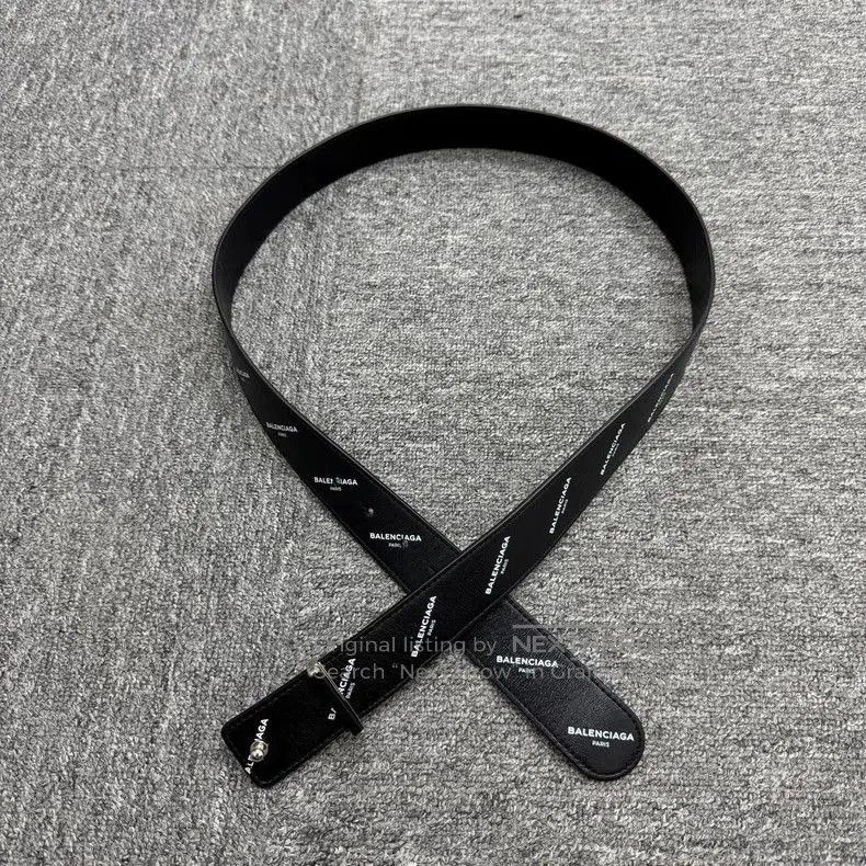 Balenciaga Balenciaga Printed Belt with Logo. Size ONE SIZE - 1 Thumbnail