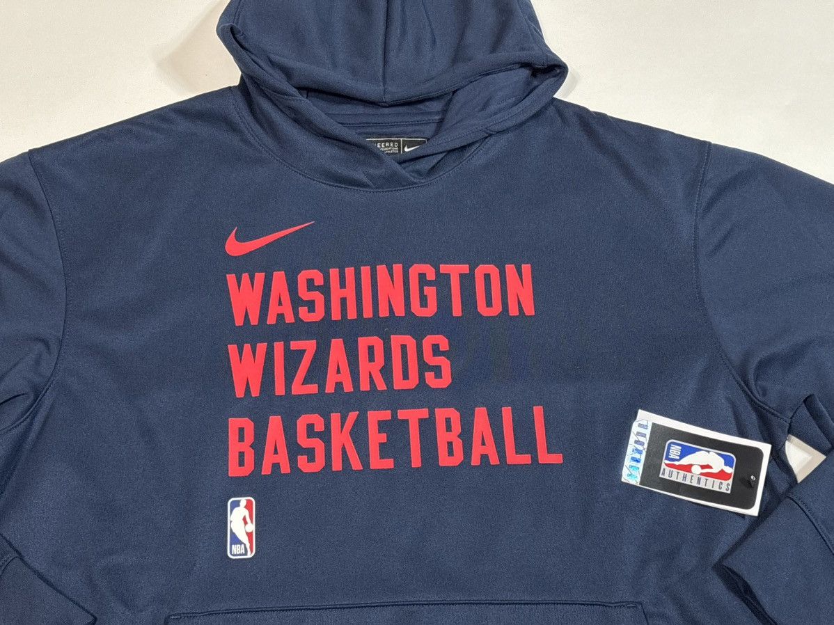 Nike Nike NBA Engineered Washington Wizards Basketball Hoodie Size US L / EU 52-54 / 3 - 3 Thumbnail