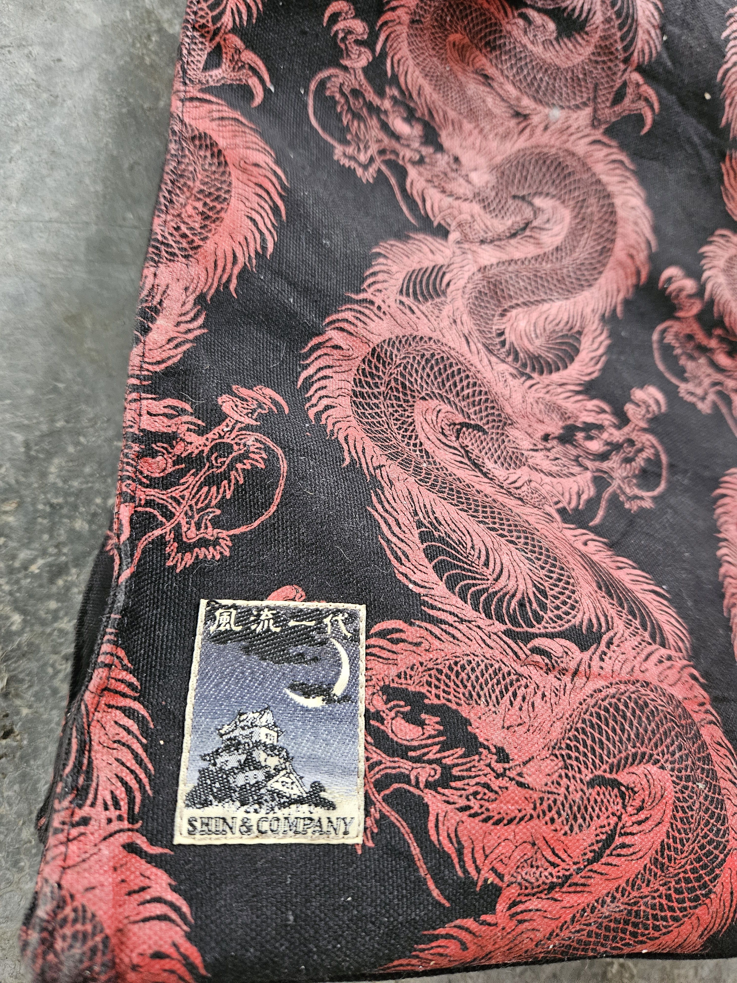 20471120 SHIN COMPANY FOTUS DRAGON TOTE BAG Size ONE SIZE - 6 Thumbnail