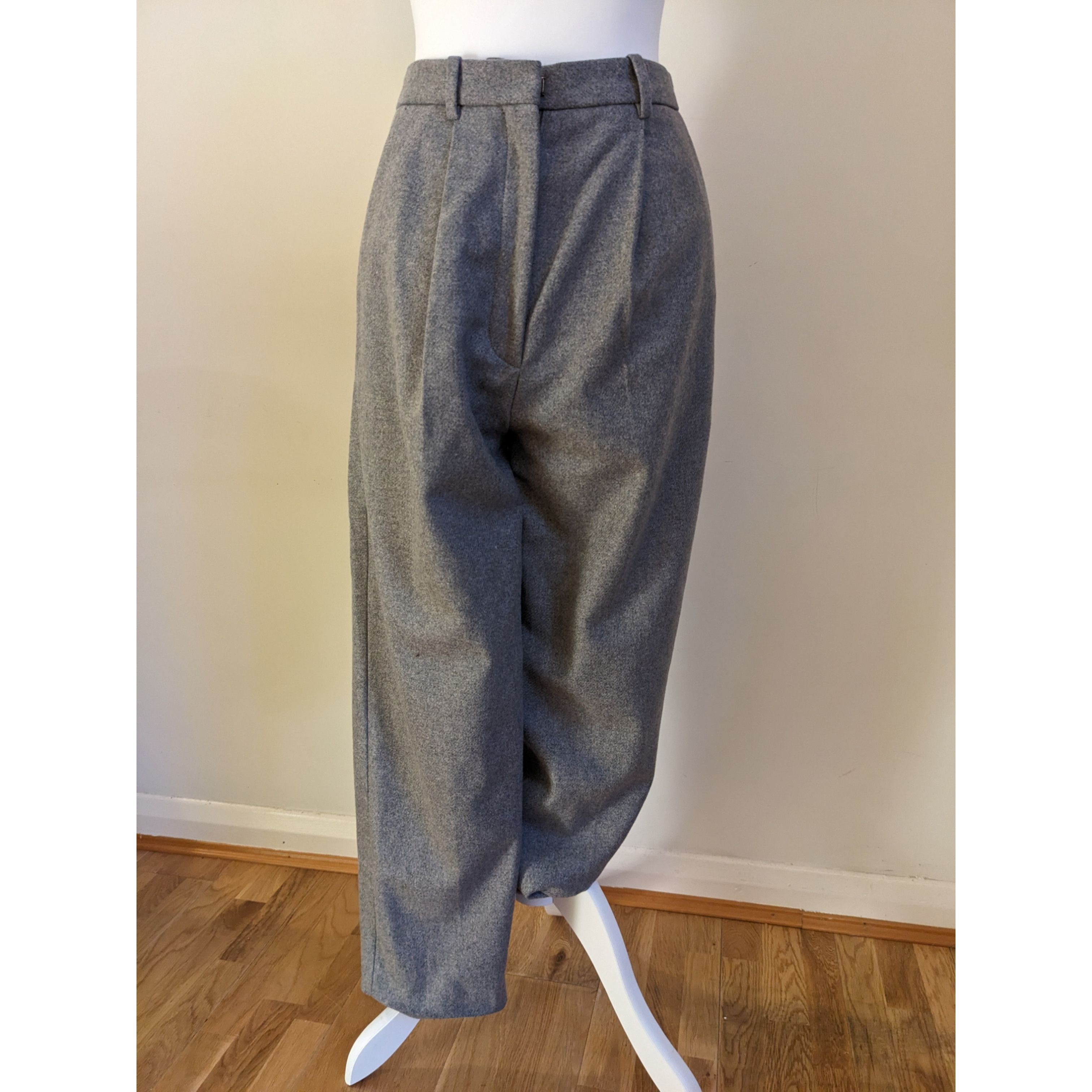 Acne Studios Acne studios Milli wool trousers in grey wool Size 27" / US 4 / IT 40 - 5 Thumbnail