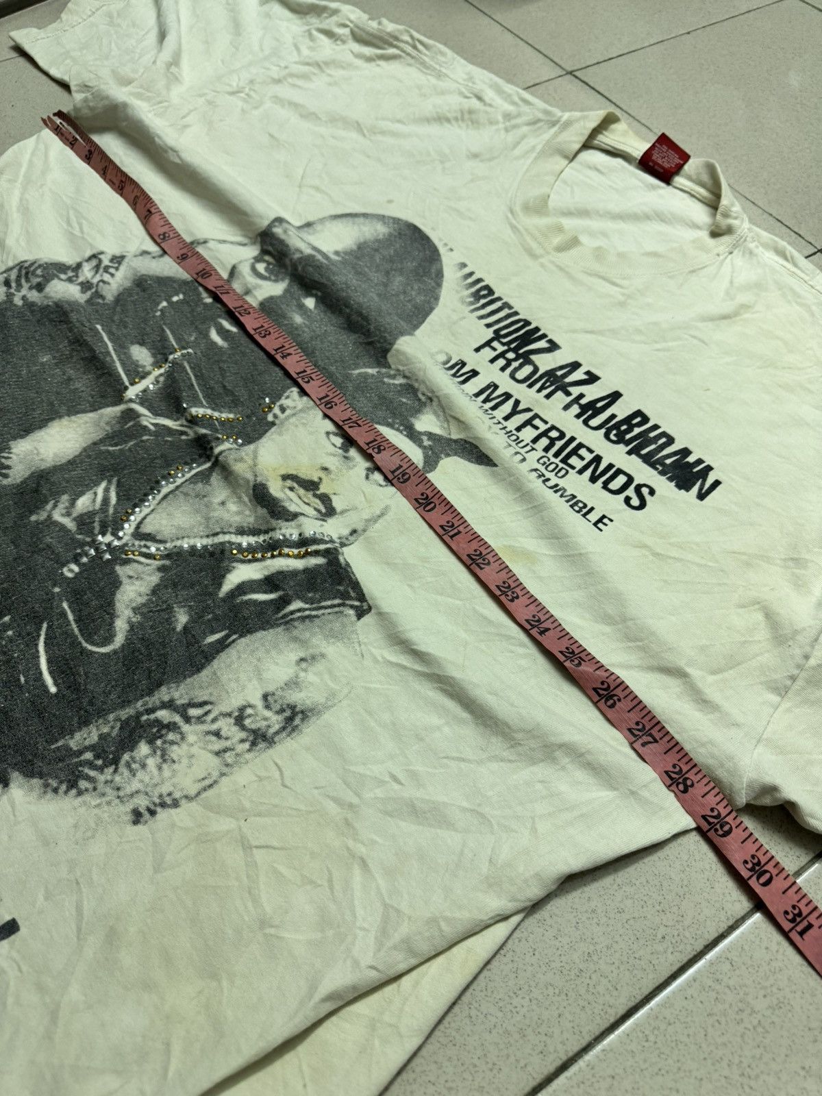 Band Tees VINTAGE TUPAC SHAKUR MEMORY QUOTES SHIRT 4XL Size US XXL / EU 58 / 5 - 8 Thumbnail