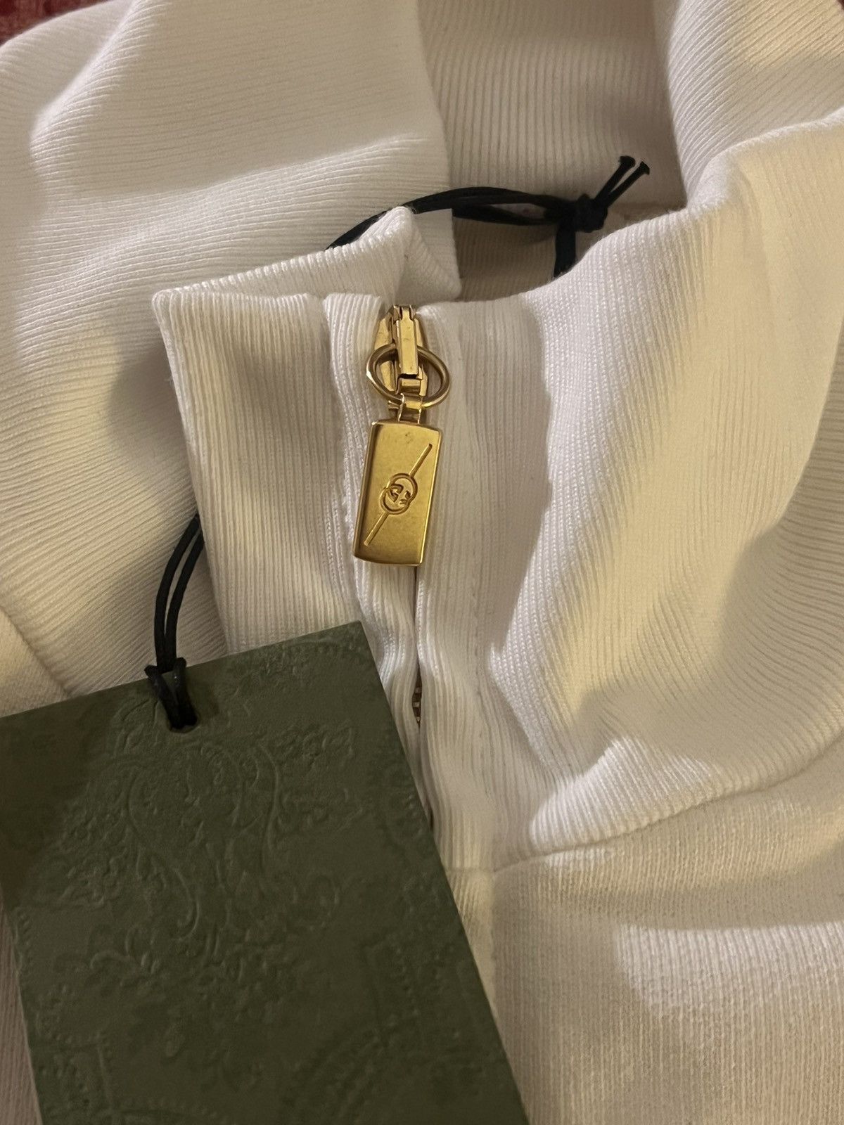Gucci Gucci Web Stripe Trim Track Zip Up Jacket XXL!! Brand New!! Size US XXL / EU 58 / 5 - 3 Thumbnail