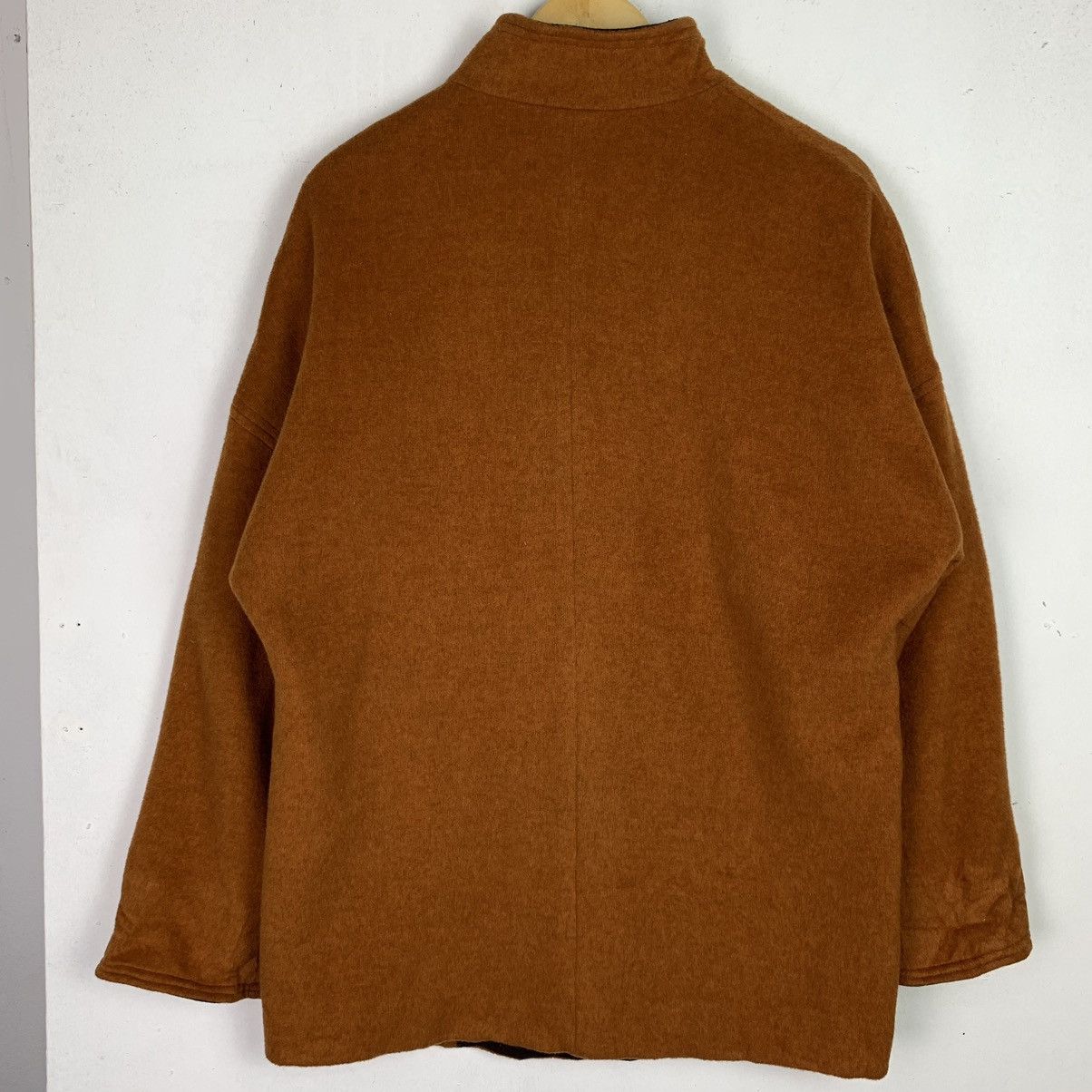 Japanese Brand × Vintage Vintage Japanese Brand Wool Coat Size US XXL / EU 58 / 5 - 12 Thumbnail