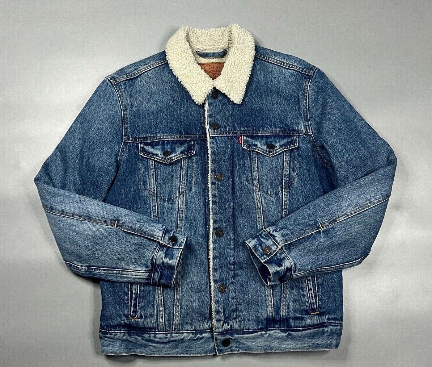 Levi's Levi's men's sherpa jacket Size US M / EU 48-50 / 2 - 1 Thumbnail