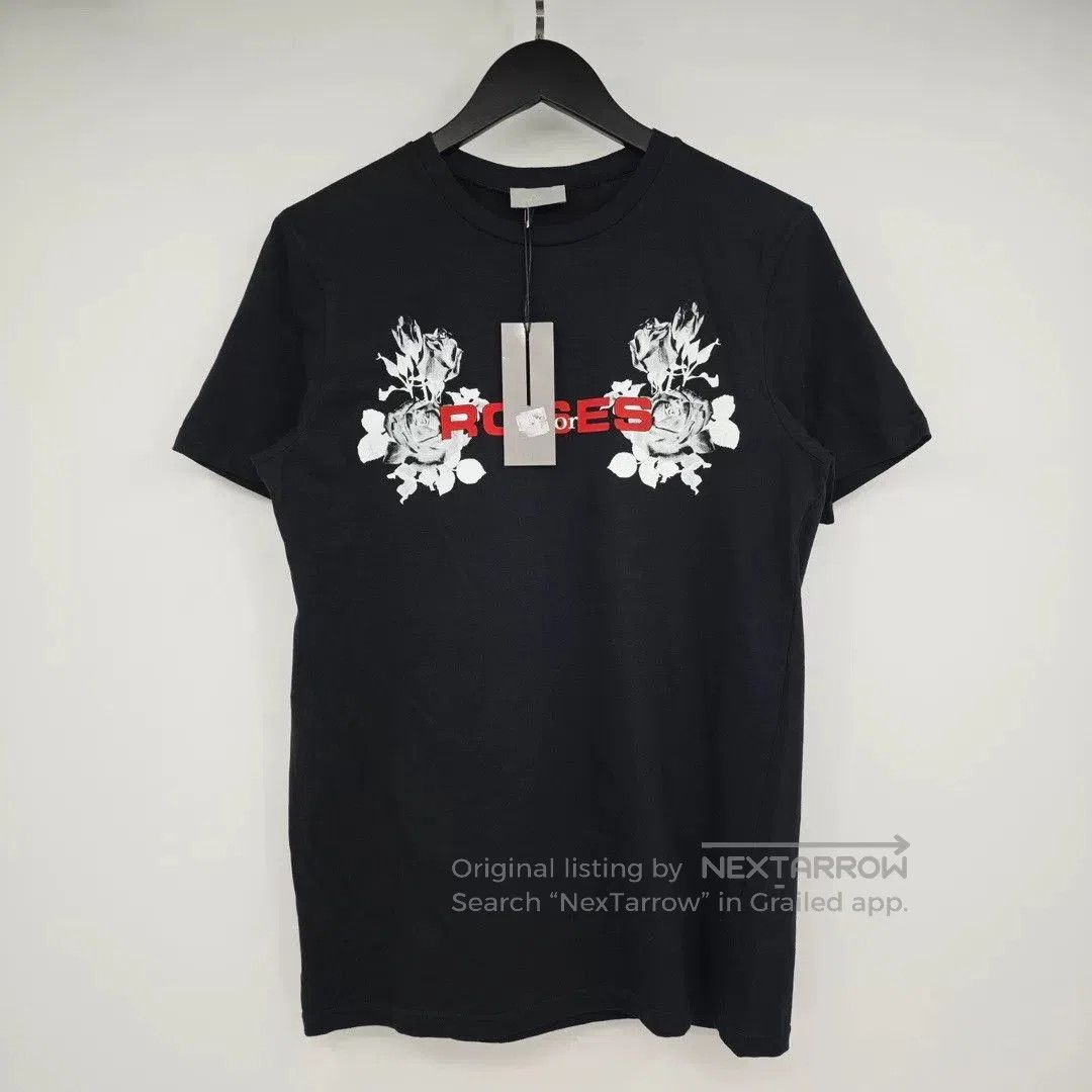 Dior dior rose logo short sleeve t. Size US S / EU 44-46 / 1 - 1 Thumbnail