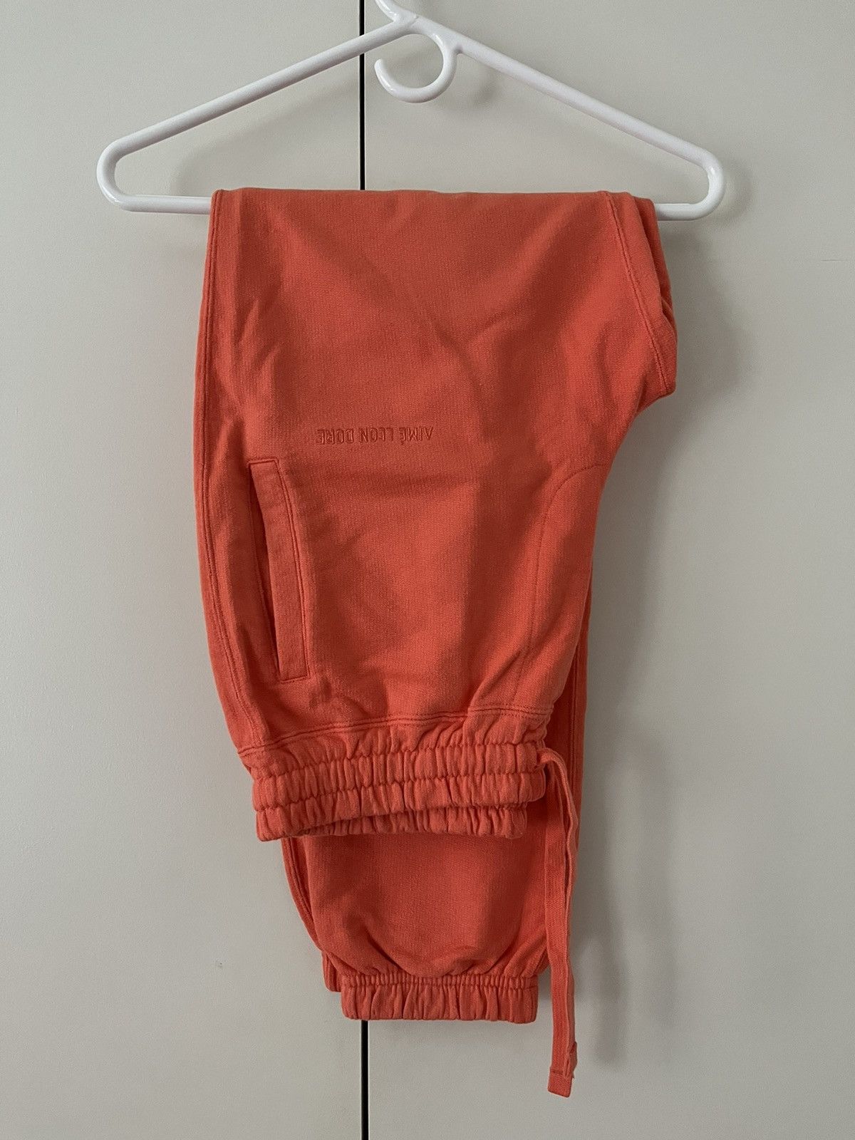 Aime Leon Dore Sz Medium ALD Orange brushed hoodie sweatpants set Size US M / EU 48-50 / 2 - 9 Thumbnail