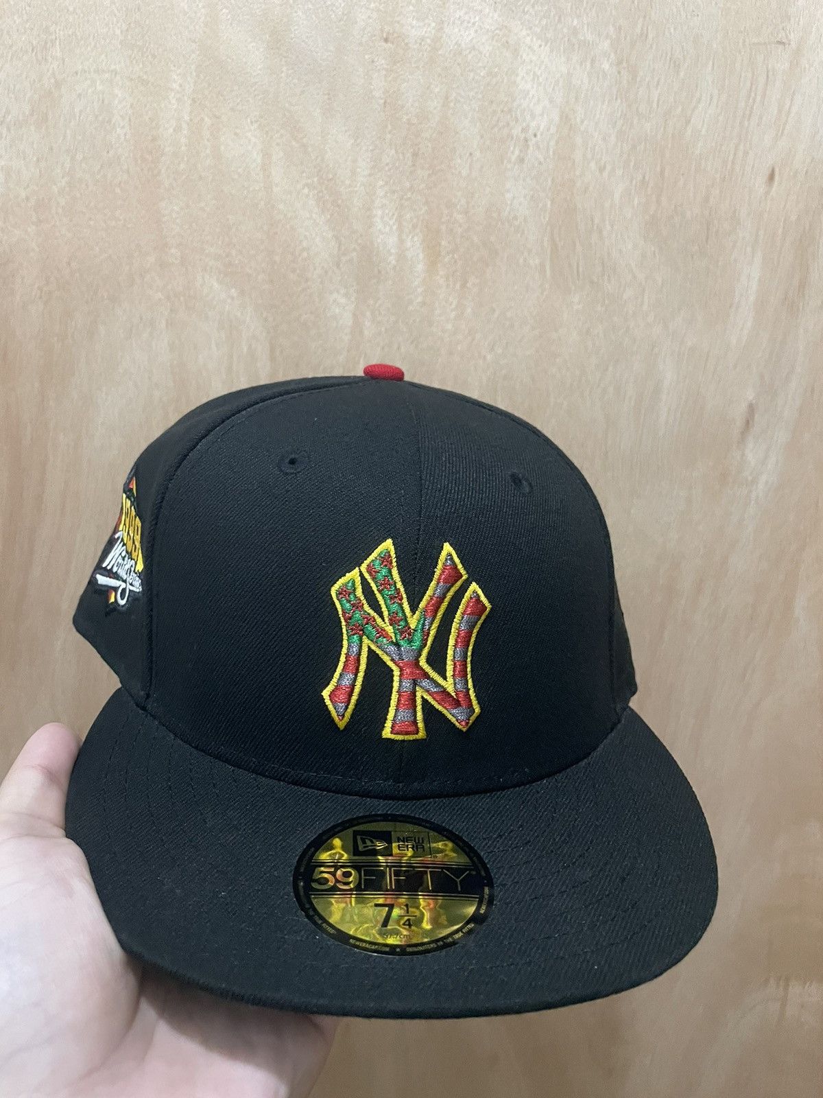 MLB Ecap city New York yankees 1999 World Series MLK 7 1/4 Size ONE SIZE - 1 Thumbnail