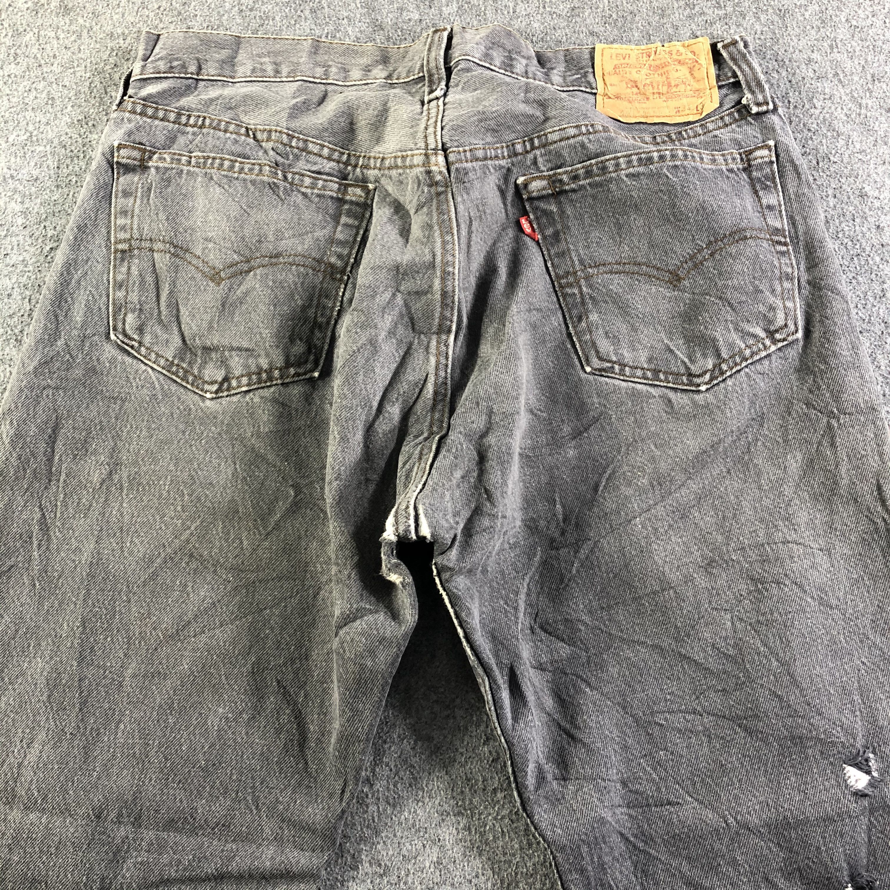 Levi's 90s Vintage Levis 501 Jeans-J3829 Size US 33 - 4 Thumbnail