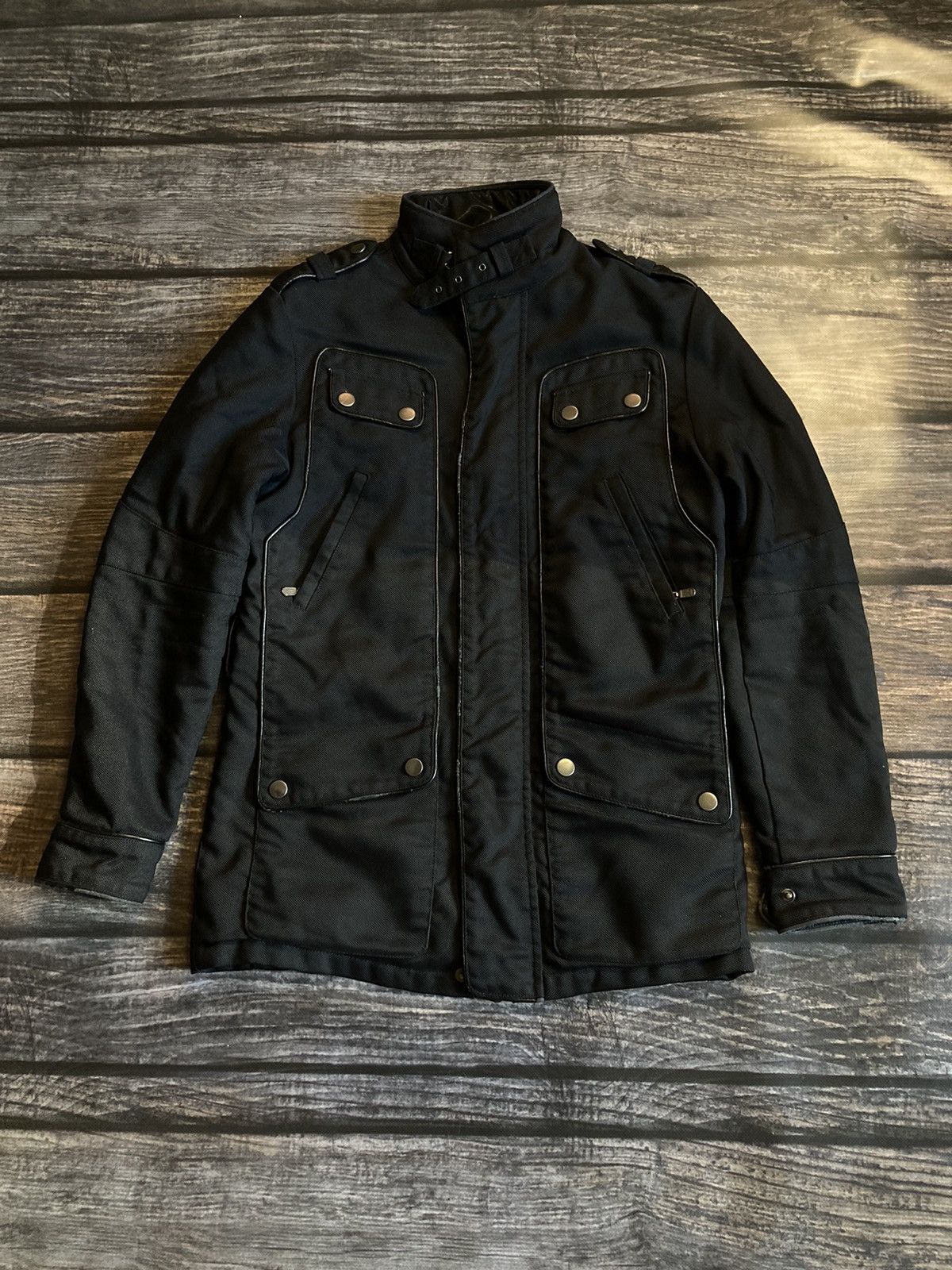 Belstaff Belstaff leather/nylon moto jacket Size US M / EU 48-50 / 2 - 1 Thumbnail
