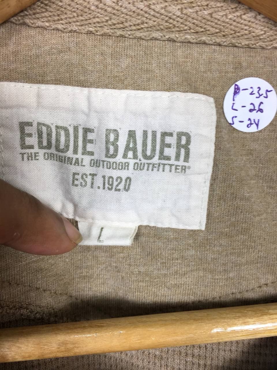 Eddie Bauer Eddie Bauer Outdoor Outfitter Waffle Knit Longsleeve Tee Size US L / EU 52-54 / 3 - 8 Thumbnail