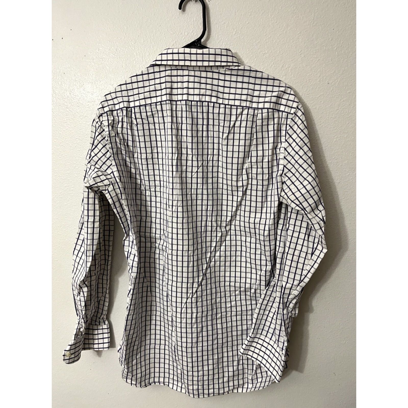 J.Crew J. Crew Thompson Shirting 80s 2 Ply Long Sleeve Button Purple Plaid Med 15-15.5 Shirt Mens Regular White/purple 80s Classic Button-Up Vintage No Size US M / EU 48-50 / 2 - 3 Thumbnail