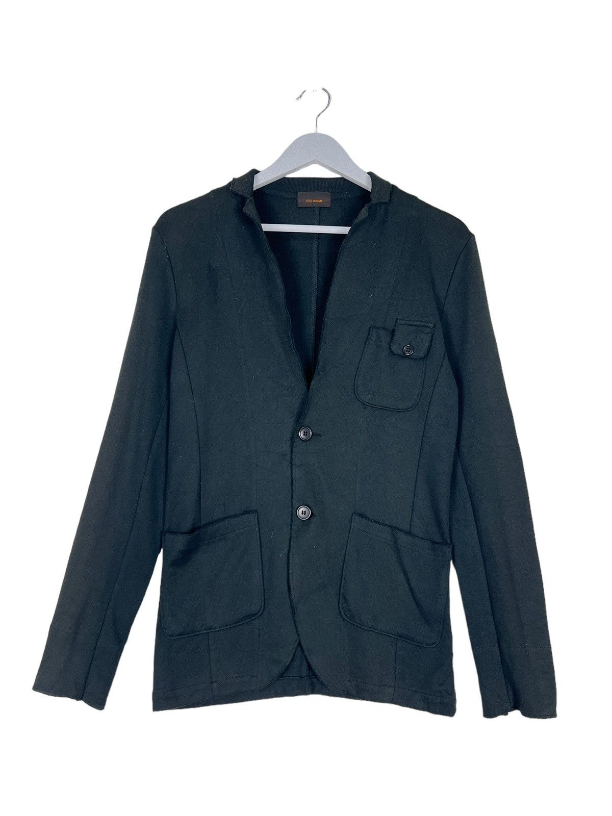 Tete Homme 🔥 TETE HOMME DYED FADED CARDIGAN Size US M / EU 48-50 / 2 - 2 Thumbnail