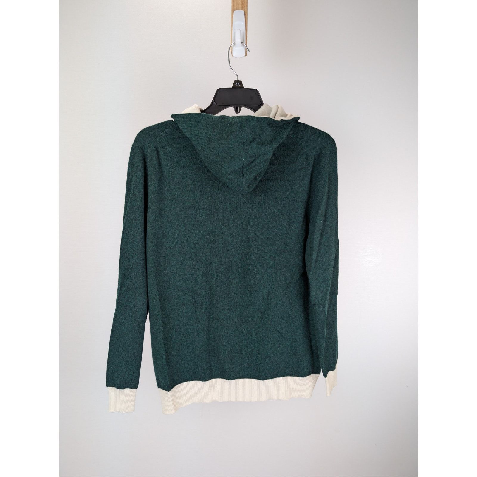 Kiton o1rshd1 CC20 Sweater Zip Hoodie Cardigan in Green Size US M / EU 48-50 / 2 - 9 Thumbnail