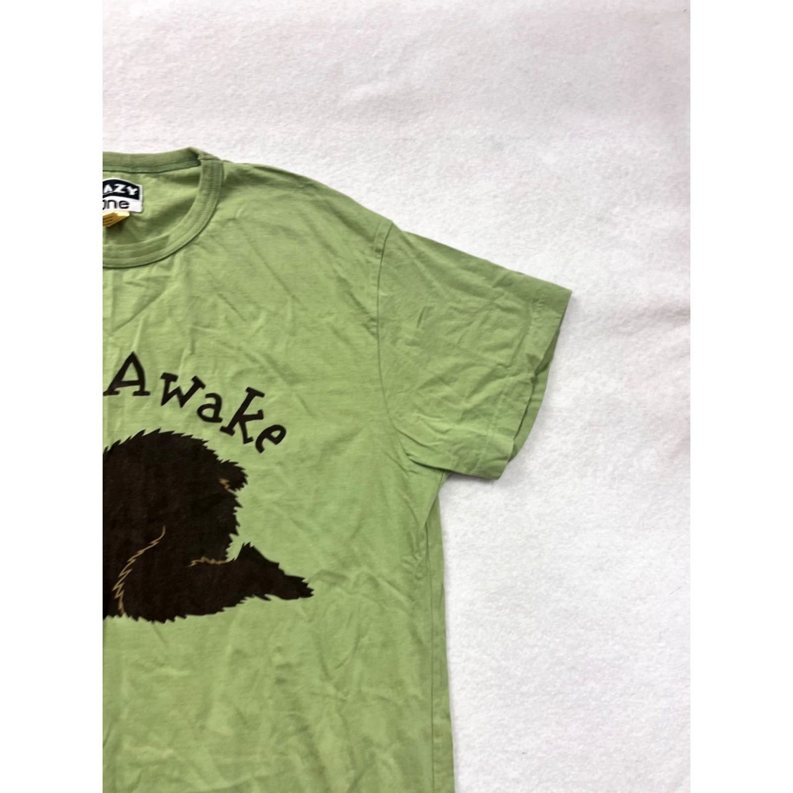 Vintage VINTAGE Lazy One Nightgown Womens OS Green Bearly Awake Graphic Nightgown 8166 Free Next Day Shipping Size ONE SIZE - 6 Thumbnail