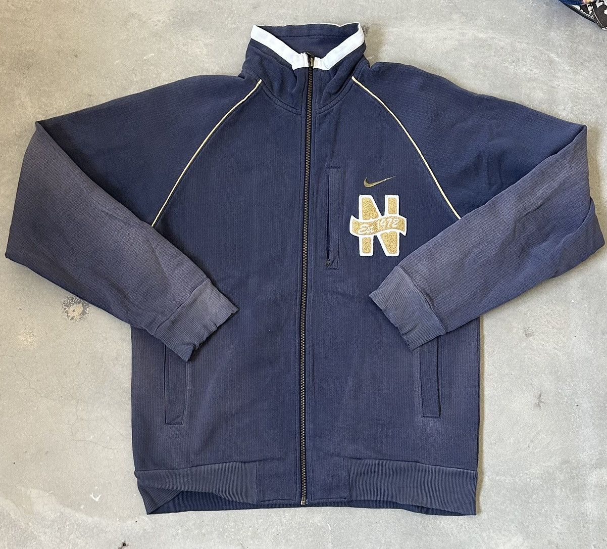 Nike VINTAGE NIKE DISTRESSED VARSITY JACKET Size US M / EU 48-50 / 2 - 1 Thumbnail