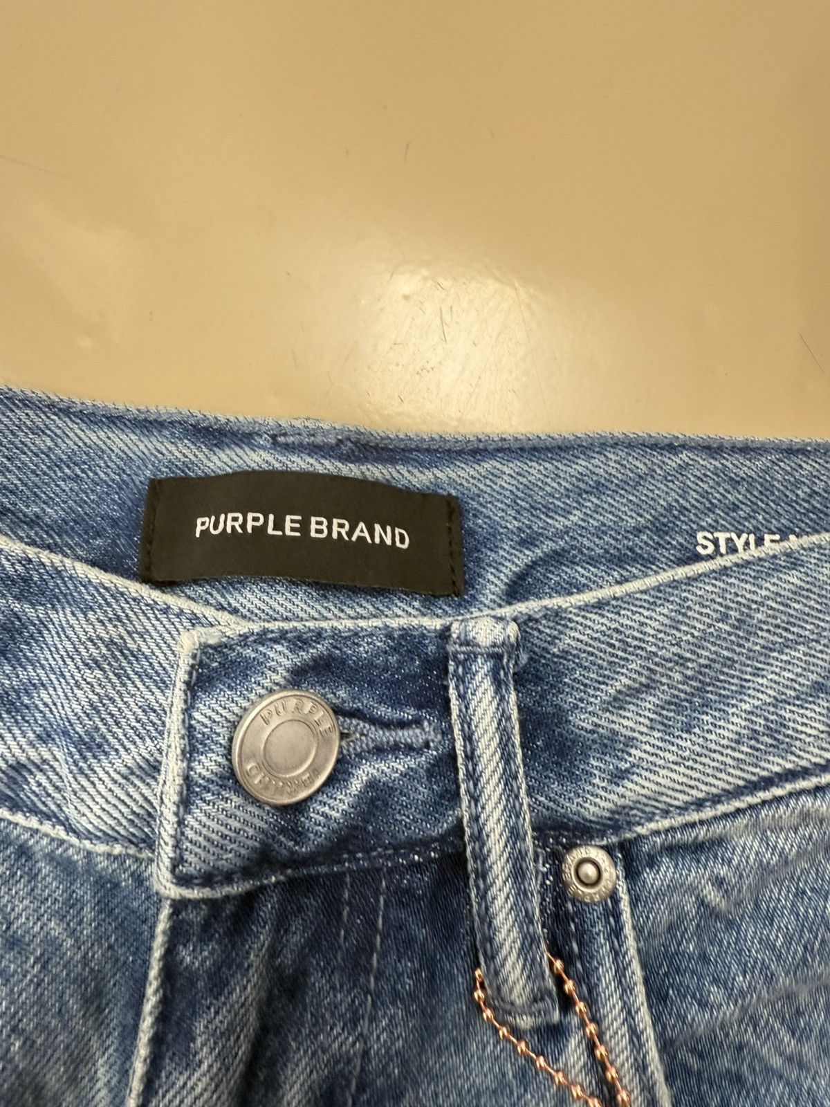 Other Purple Brand Wide Pearly Cut Jeans Size 26" / US 2 / IT 38 - 4 Thumbnail