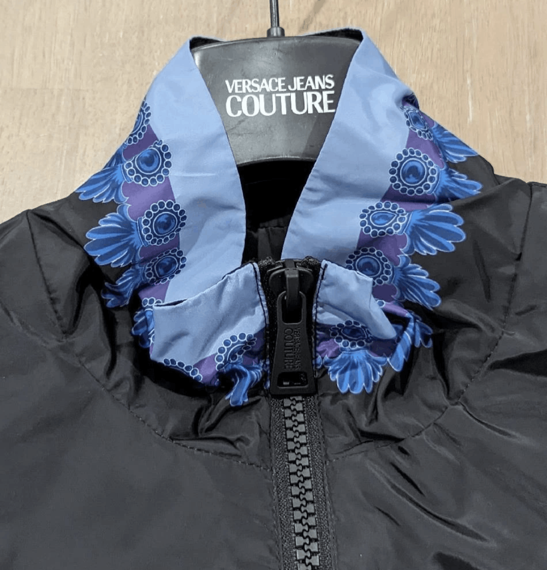 Versace Jeans Couture Versace Jeans Couture 50D Placed Animalier Track Jacket Size US M / EU 48-50 / 2 - 3 Thumbnail