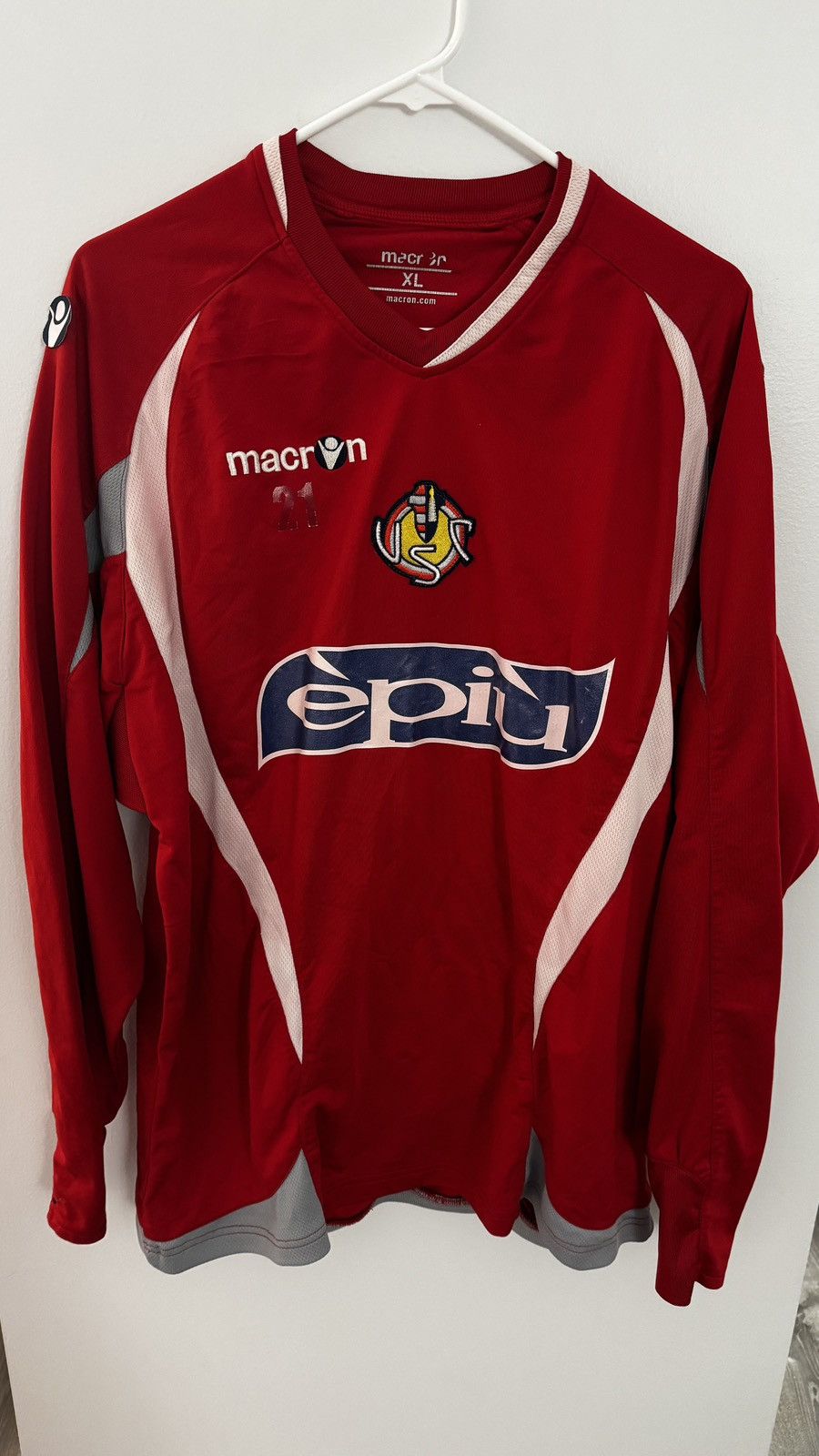 Macron Cremonese Training Top XL Size US XL / EU 56 / 4 - 1 Thumbnail