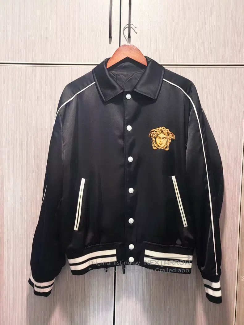 Versace Versace Medusa dragon gold thread embroidered jacket jacke Size US L / EU 52-54 / 3 - 1 Thumbnail