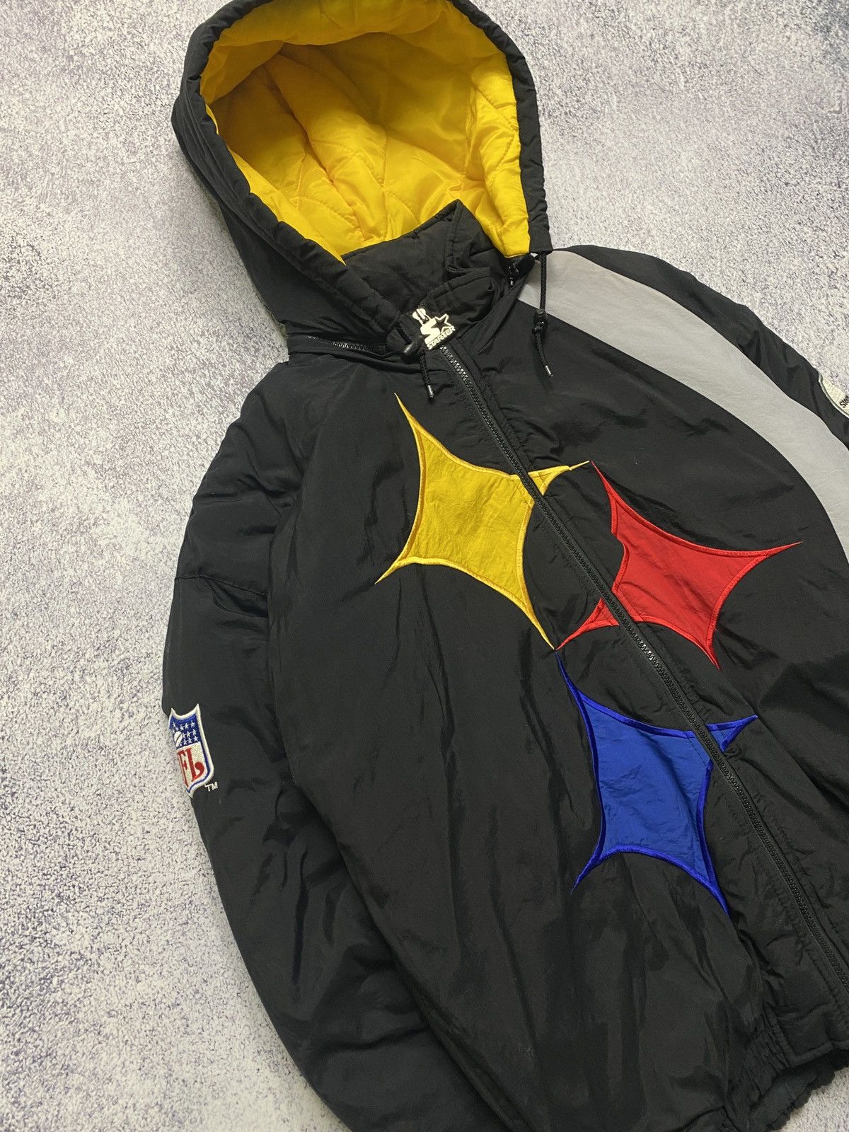 NFL Vintage 90’s Starter NFL Pittsburgh Steelers Jacket Size US L / EU 52-54 / 3 - 2 Thumbnail