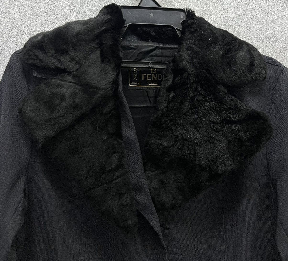 Fendi VINTAGE FENDI JEANS ROMA MADE IN ITALY LONG COATS Size M / US 6-8 / IT 42-44 - 3 Thumbnail
