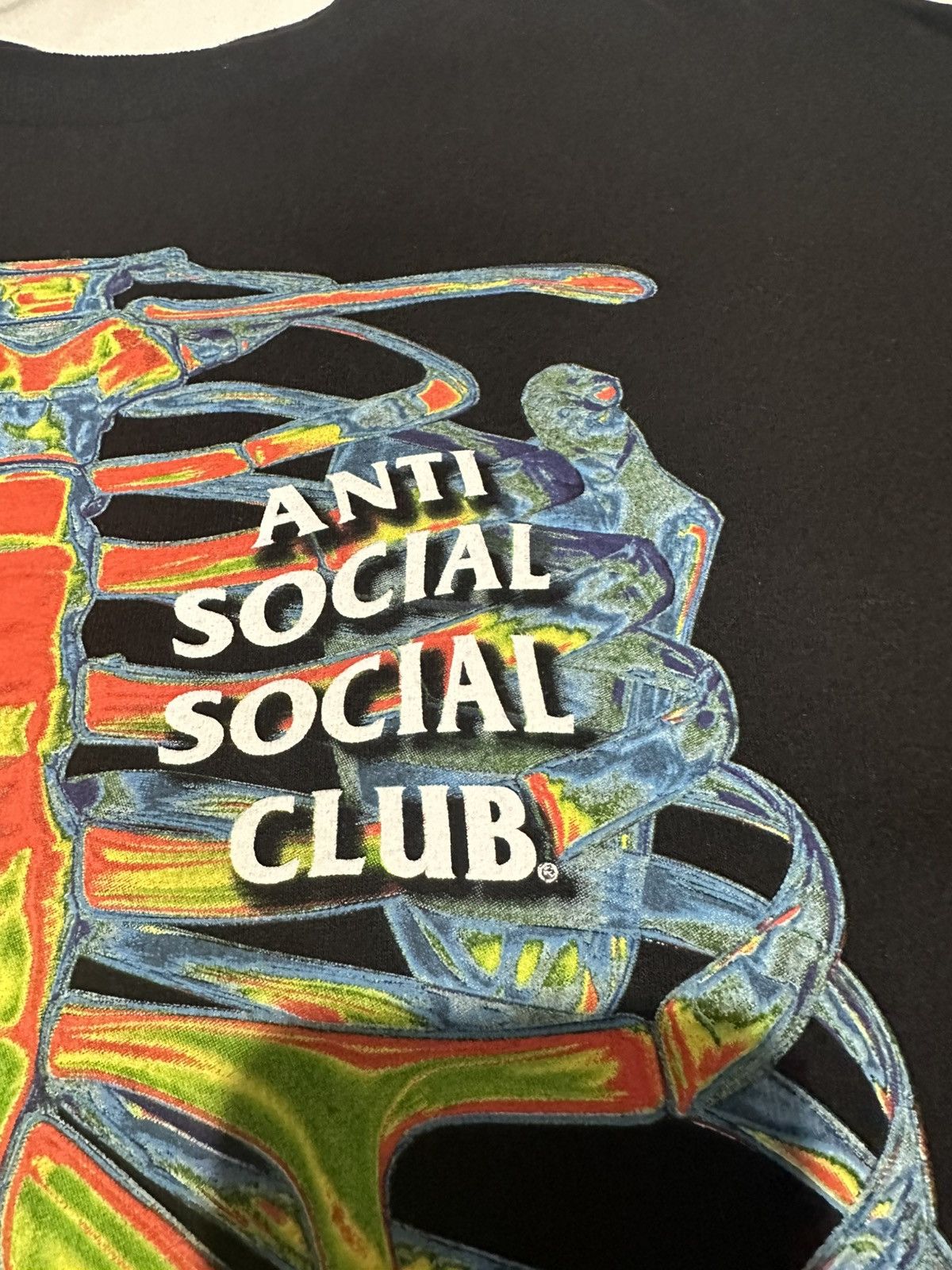 Anti Social Social Club × Band Tees Anti Social Social Club Blow to The Chest T-shirt Black Size US XL / EU 56 / 4 - 4 Thumbnail
