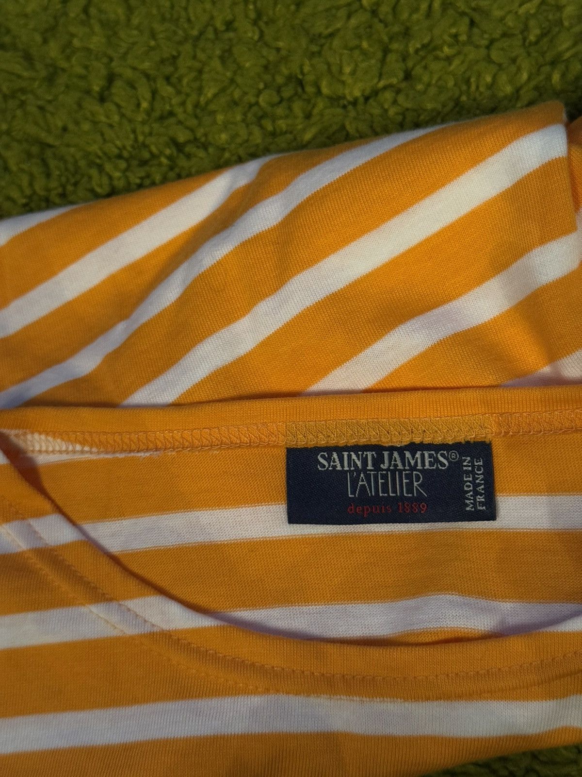 A$AP Rocky × Saint James × Vintage Saint James 2000s Y2K ASAP Rocky style striped longsleeve Size M / US 6-8 / IT 42-44 - 7 Thumbnail