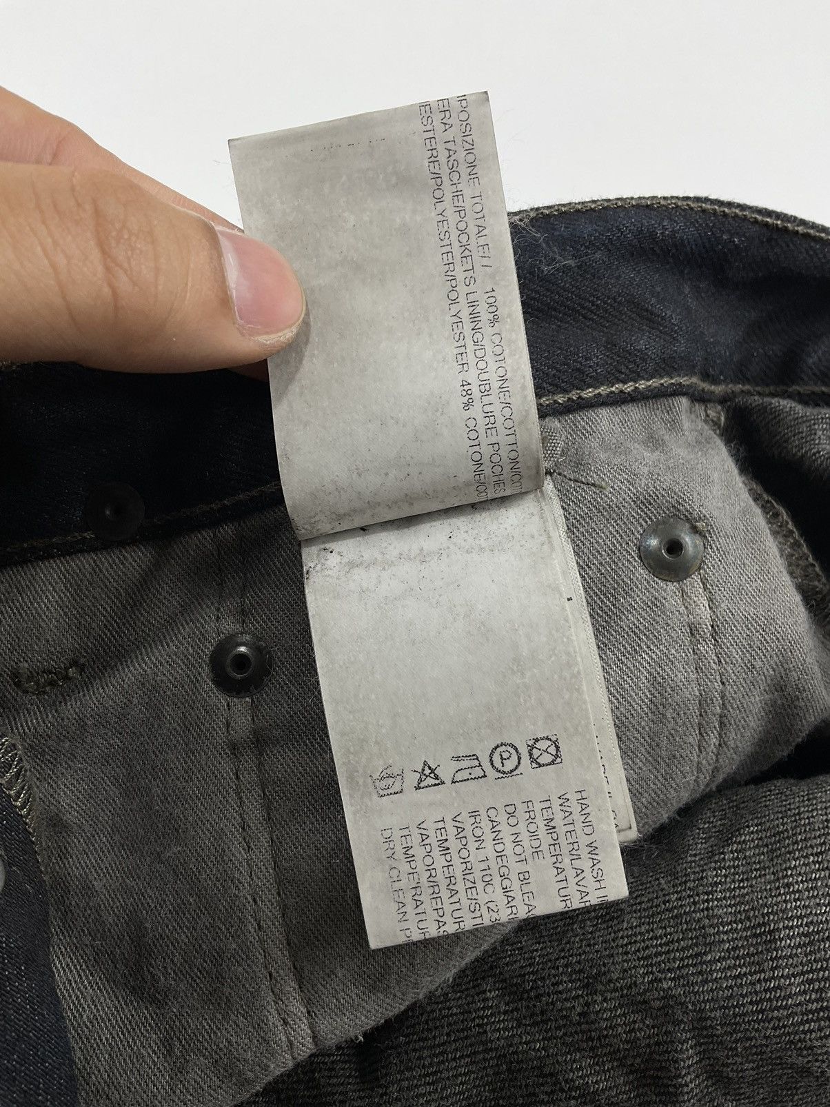 Rick Owens Rick Owens Hard Blue Detroit Cut Denim Size US 30 / EU 46 - 13 Thumbnail