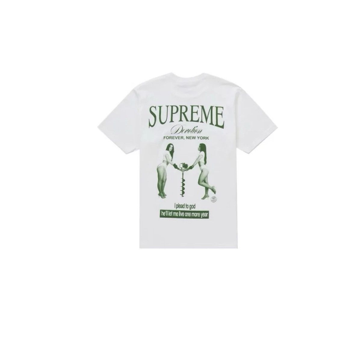 Supreme Supreme Devotion Tee Size Medium Brand New ! ! ! Size US M / EU 48-50 / 2 - 1 Thumbnail