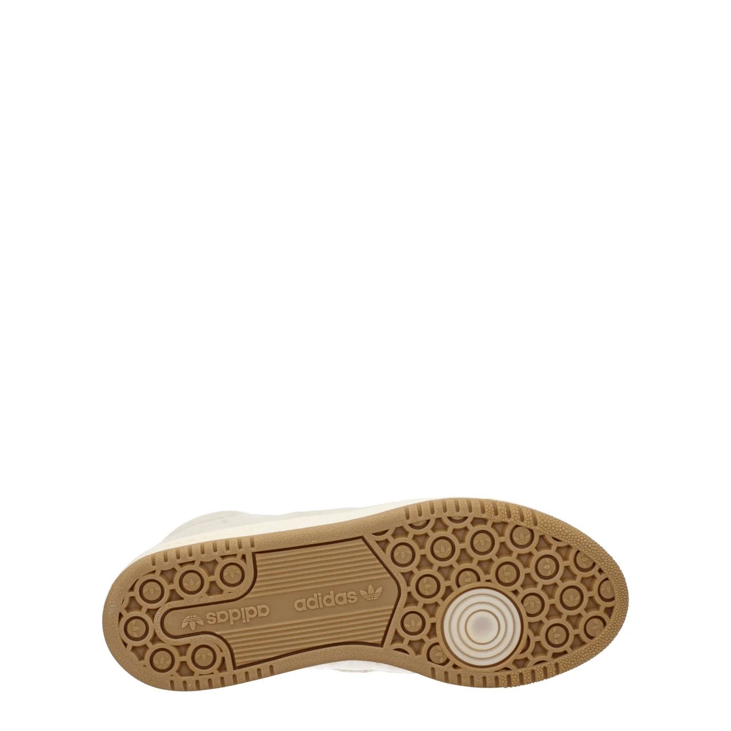 Adidas ob1o1e0625 Suede Hi-Top Sneakers in Beige/Off-White Size US 8.5 / EU 41-42 - 5 Thumbnail