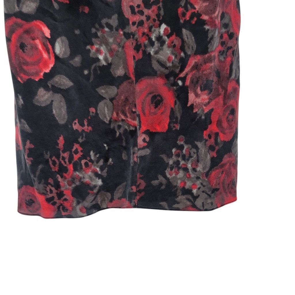 Talbots Talbots Women's V-neck Floral Sleeveless Silk Top Blouse 8 Size M / US 6-8 / IT 42-44 - 6 Thumbnail