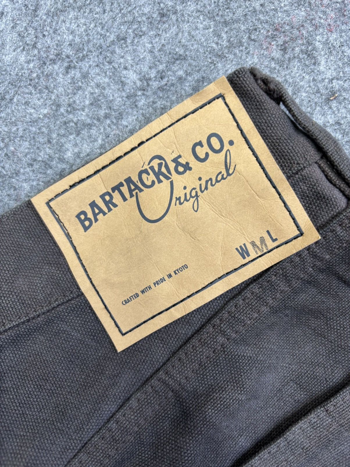 Japanese Brand 💥Kojima Style💥Bartack Duck Canvas Regular Denim F991 Size US 28 / EU 44 - 12 Thumbnail