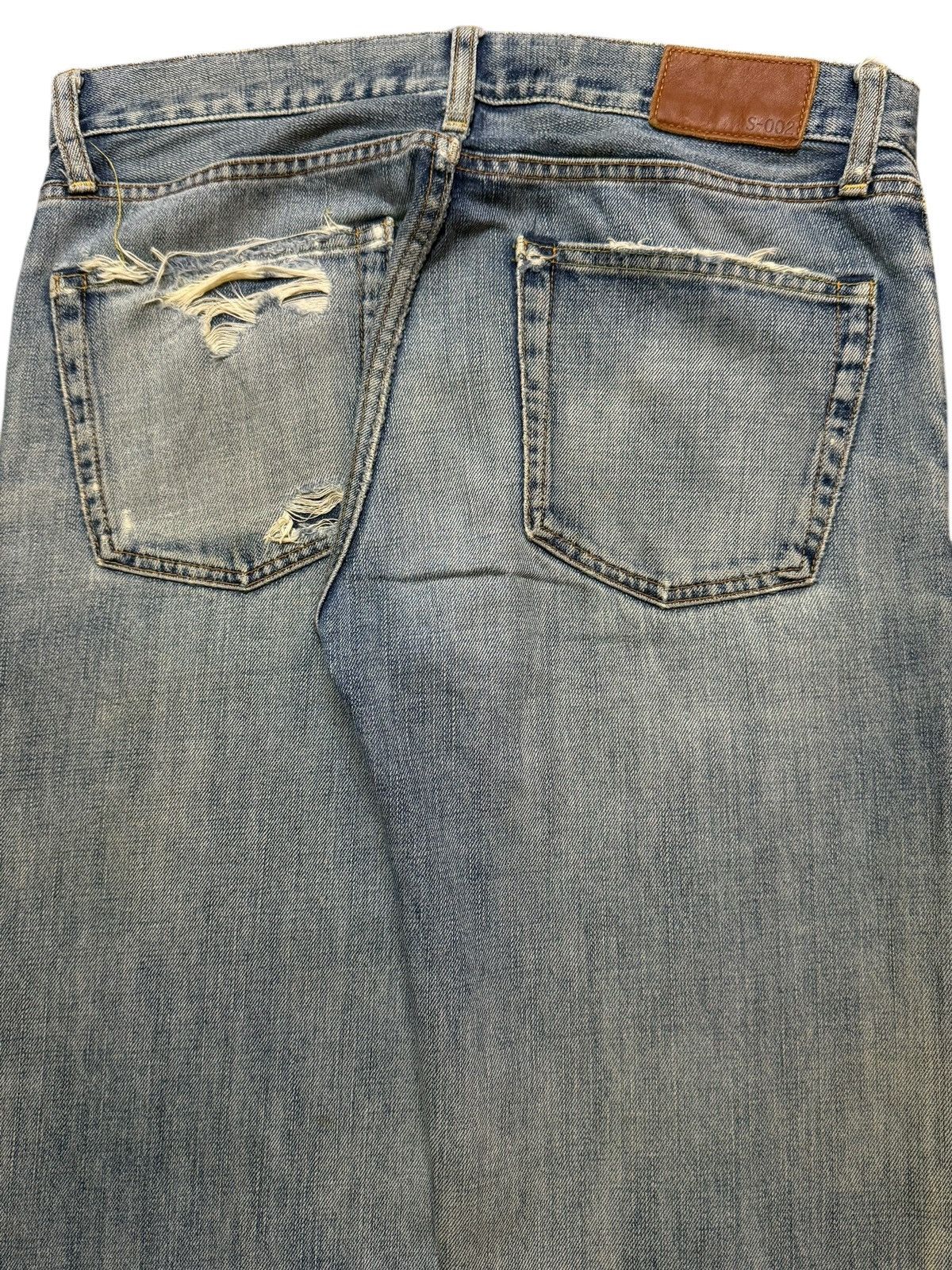 Uniqlo Vintage Y2K Japanese Uniqlo Mud Wash Faded Distressed Loose Size US 32 / EU 48 - 6 Thumbnail
