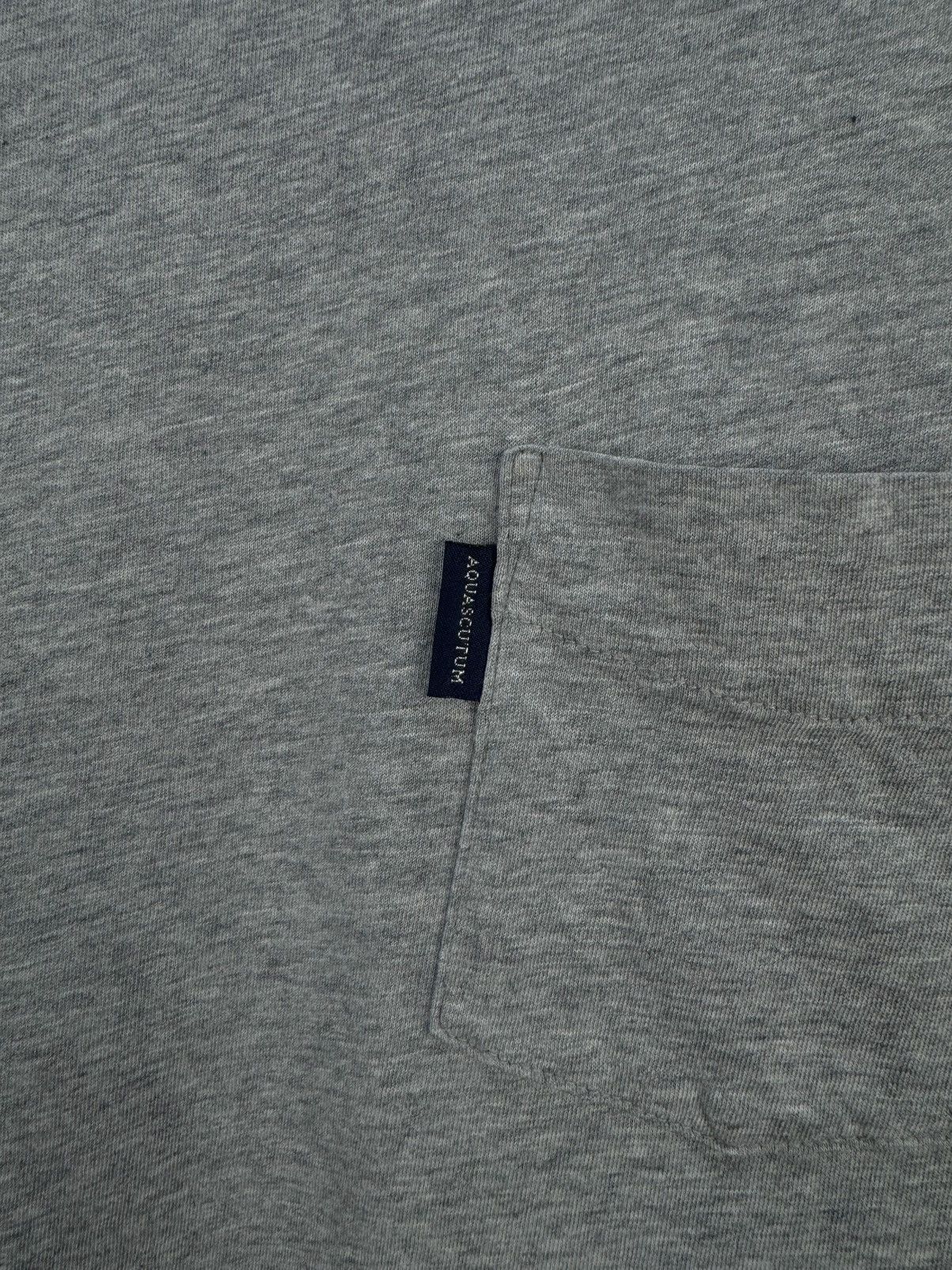 Aquascutum Aquascutum London Pockets Grey Short Sleeve T-Shirt Size US L / EU 52-54 / 3 - 6 Thumbnail