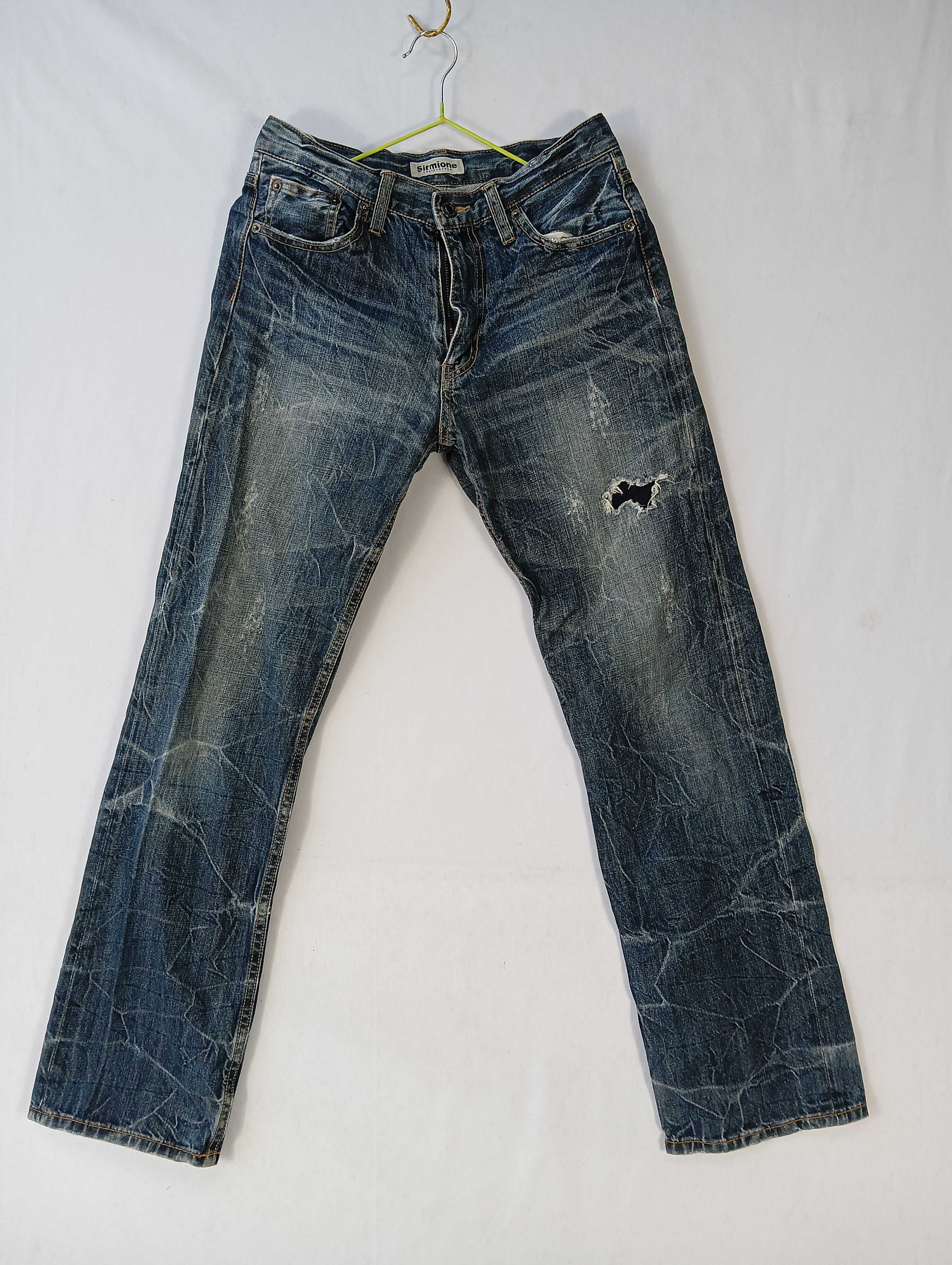 Other vinatage sirmione skull jeans distressed Size US 29 - 1 Thumbnail