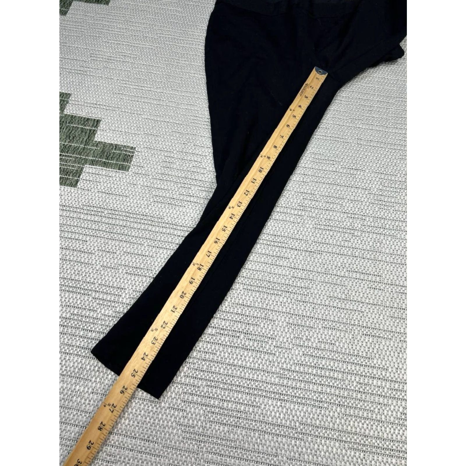 Vintage kate spade new york Dress Pants Women 6 Black Low Rise Skinny Leg Formal Dress Pants Size 28" / US 6 / IT 42 - 5 Thumbnail