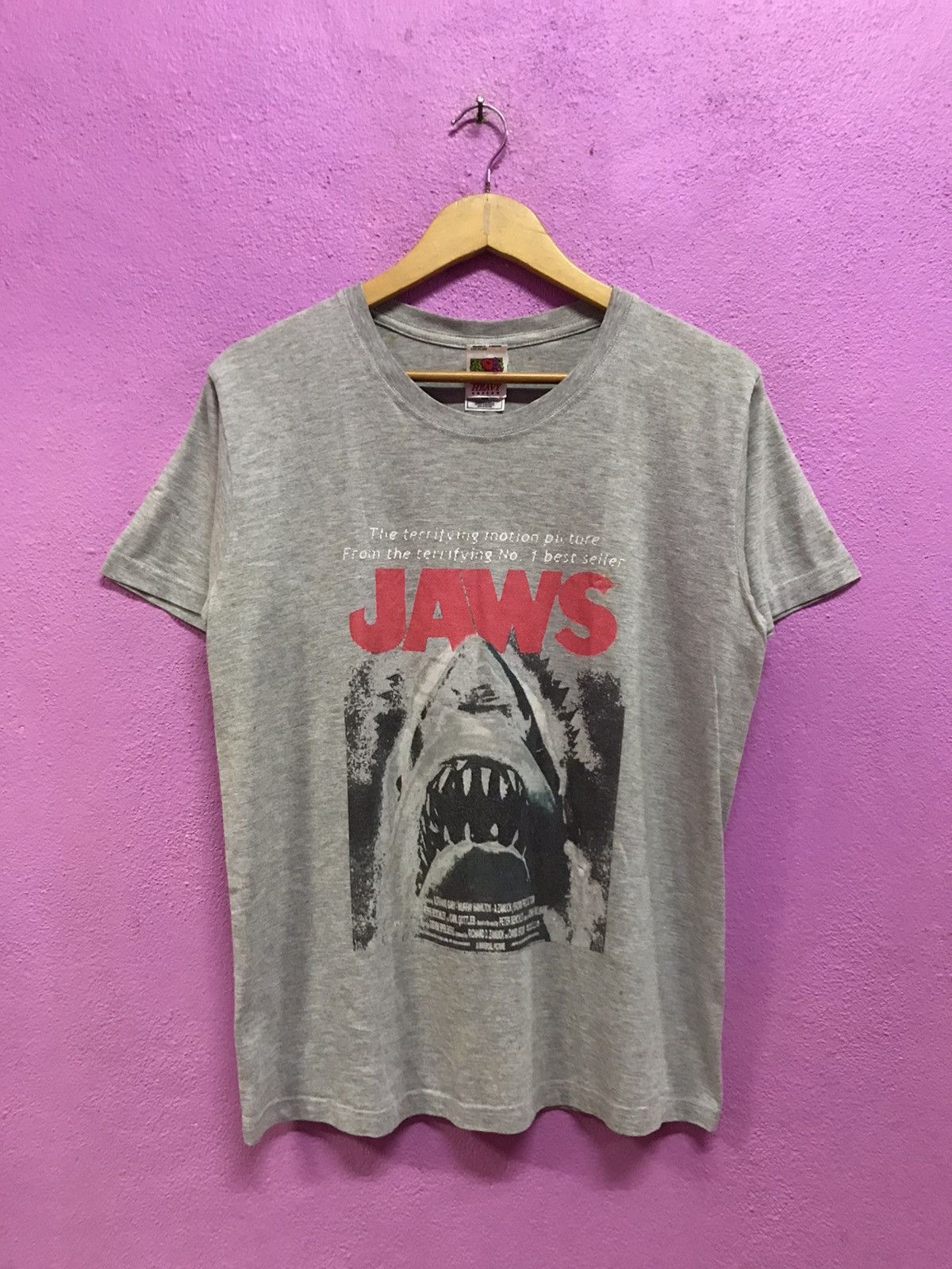 Fruit Of The Loom Jaws Movies T-Shirts Size L Size US M / EU 48-50 / 2 - 1 Thumbnail