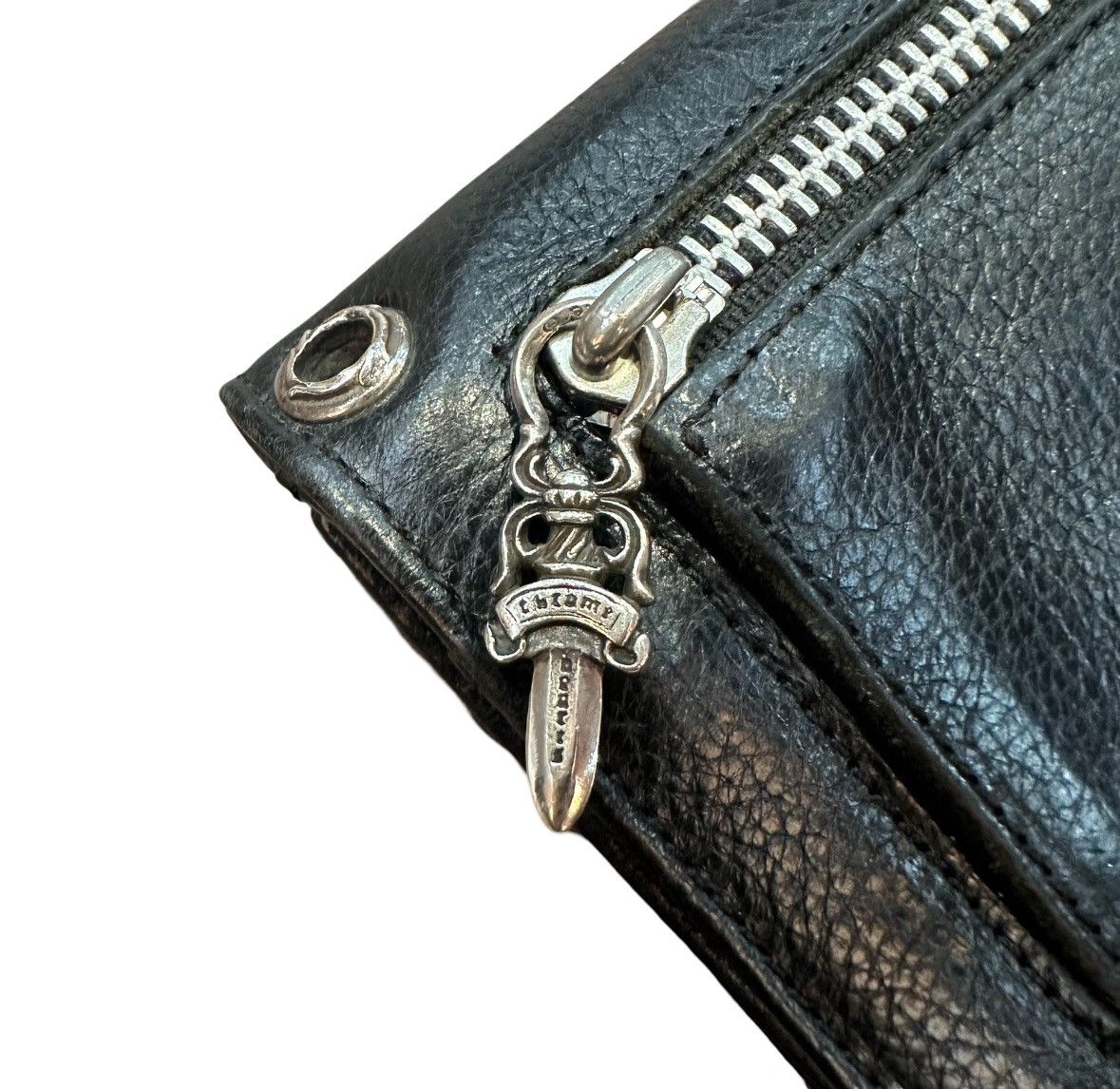Chrome Hearts Fleur button trifold large wallet Size ONE SIZE - 3 Thumbnail