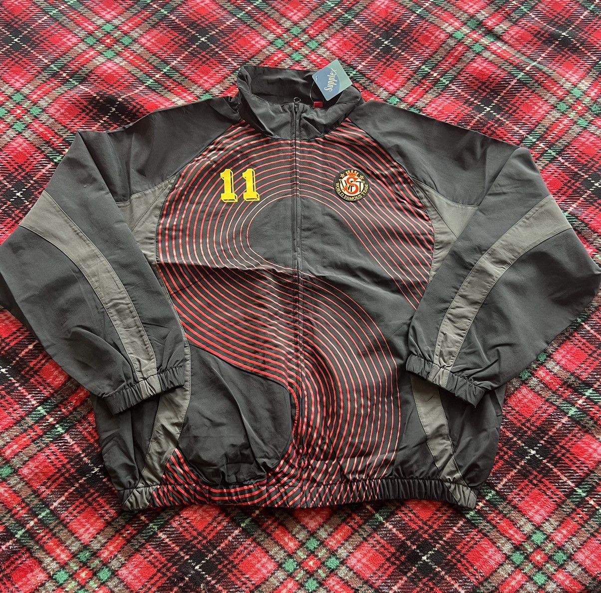 Hypebeast × Streetwear × Supreme Supreme S Logo Track Jacket (FW24 
