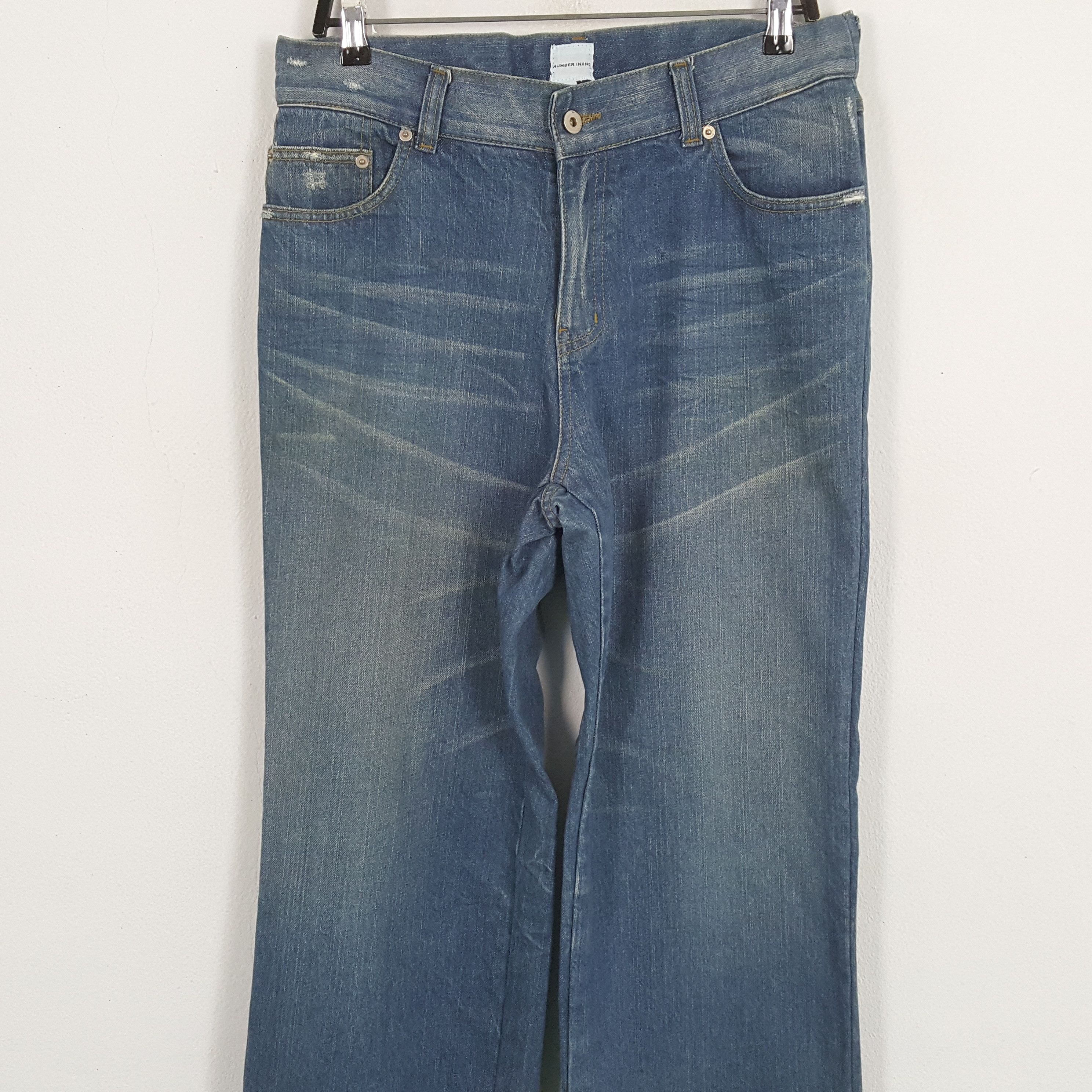 Japanese Brand NUMBER (N)INE Japanese Brand Fashion Style Jeans Size US 32 / EU 48 - 2 Thumbnail