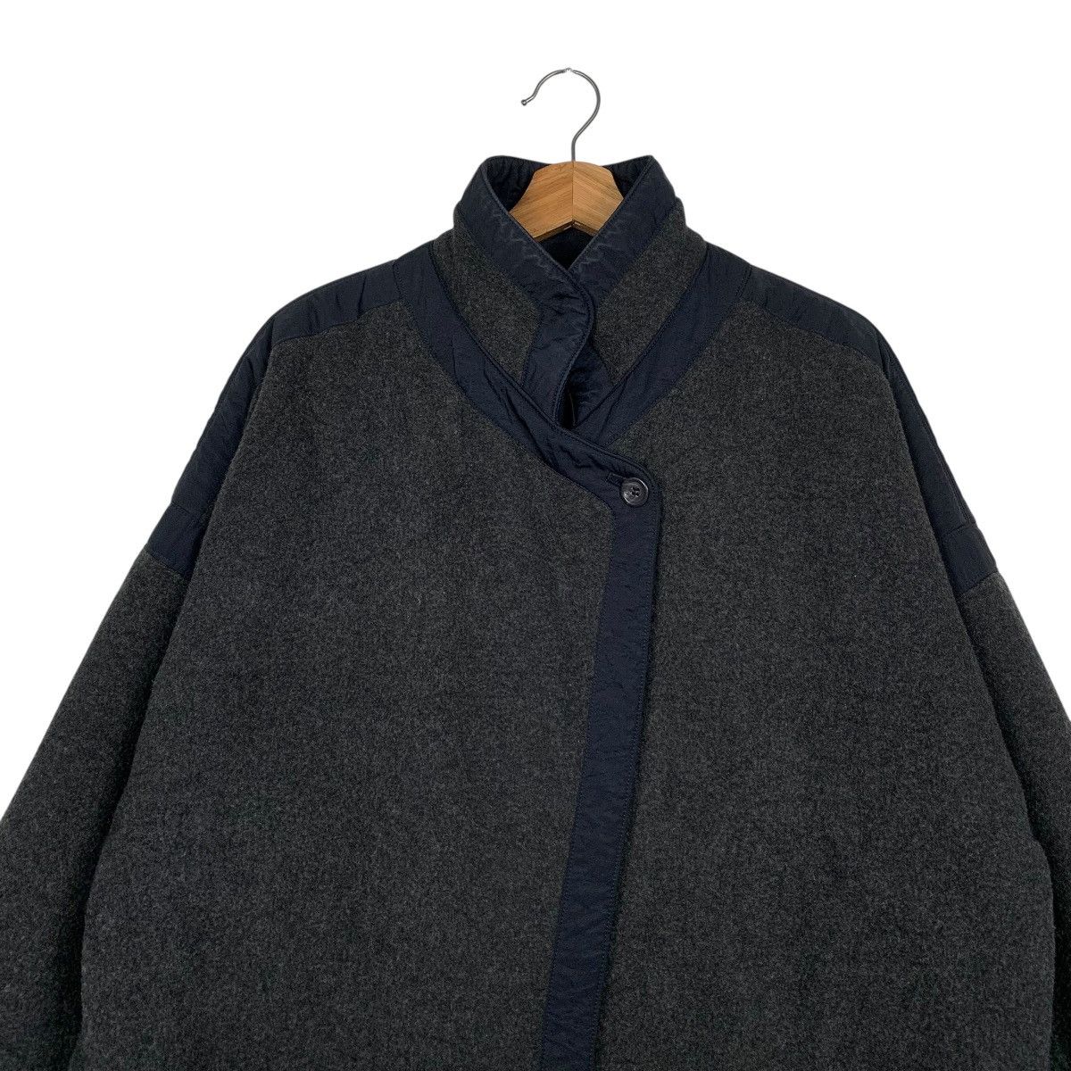Hiroko Koshino Homme Trunk By Hiroko Koshino Reversible Overcoat Size M / US 6-8 / IT 42-44 - 4 Thumbnail