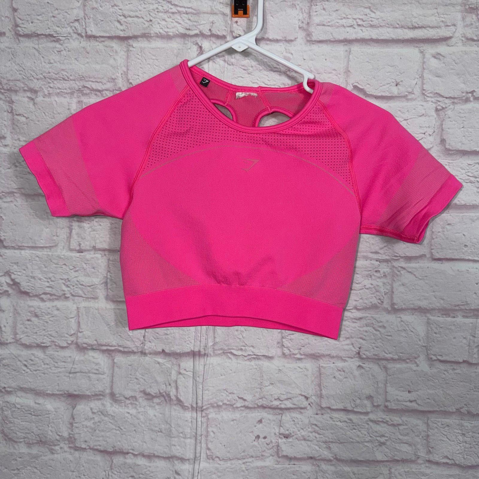 Gymshark Gymshark Gymshark Ultra Seamless Crop Top XS Size XS / US 0-2 / IT 36-38 - 1 Thumbnail