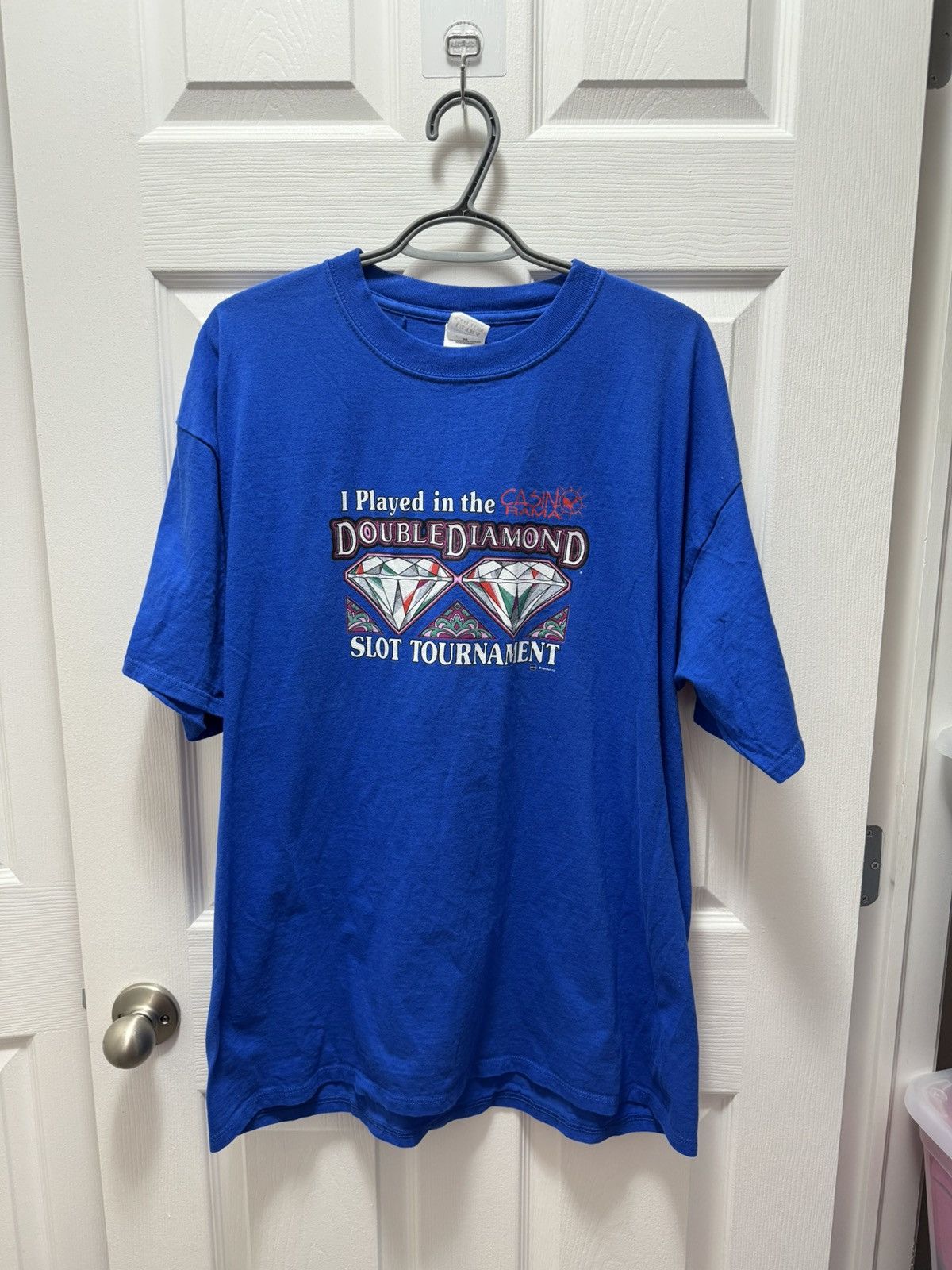 Fruition × Gildan Gildan Ultra Cotton Casino Gambling Diamond Vintage Rare Size US XL / EU 56 / 4 - 1 Thumbnail
