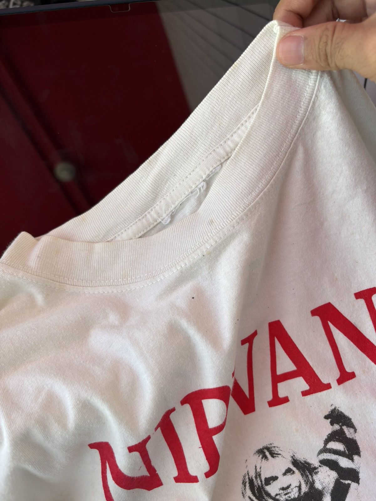 Band Tees Rare Bootlegs Nirvana in utero Butthole Surfers tour 1993 Size US L / EU 52-54 / 3 - 12 Thumbnail