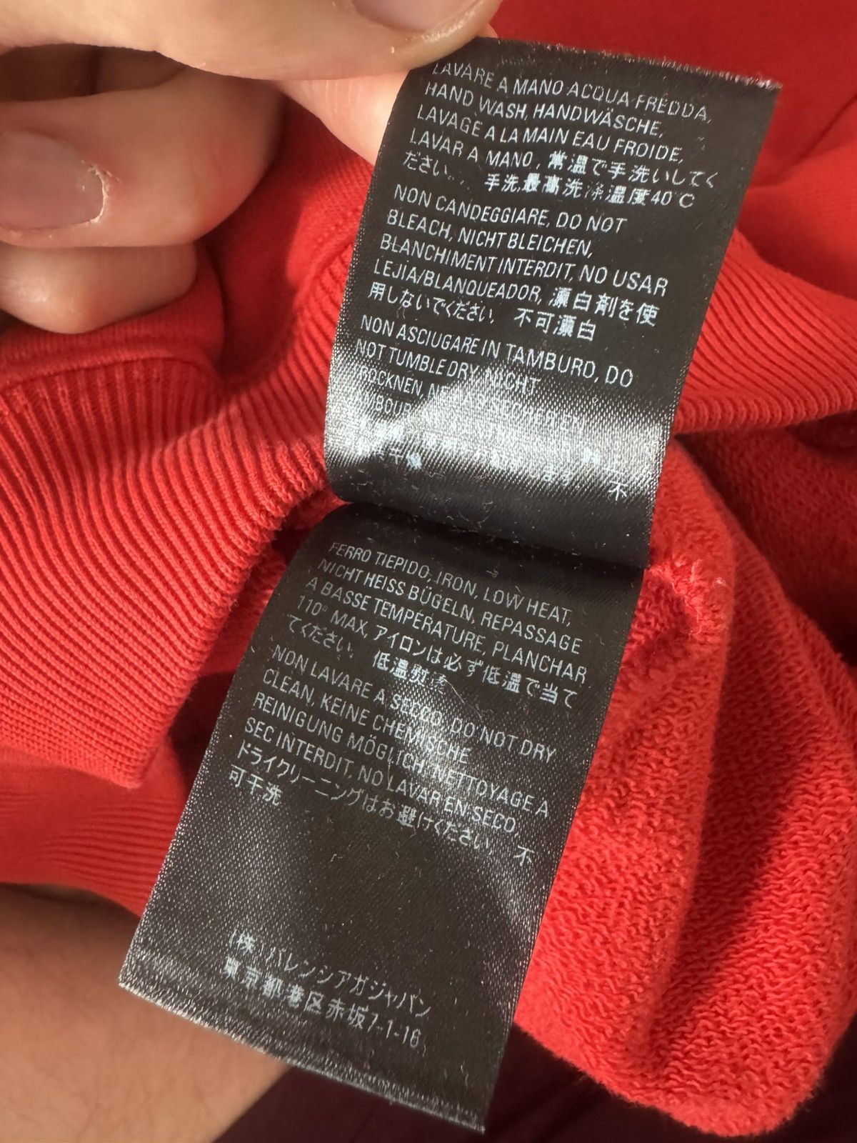 Balenciaga balenciaga political campaign hoodie oversize fit red rare Size US XS / EU 42 / 0 - 8 Thumbnail